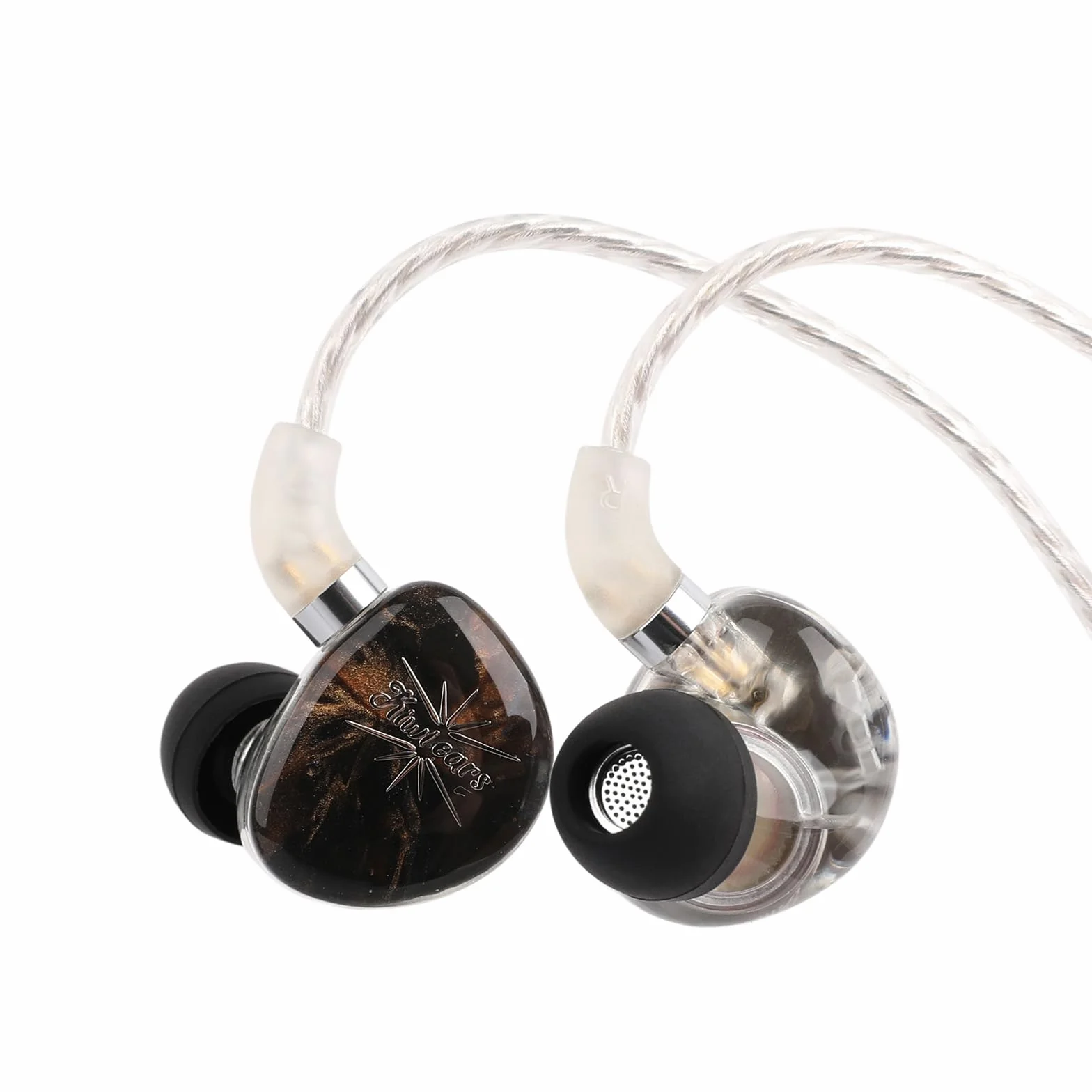 Kiwi Ears x Crinacle przewodowe słuchawki douszne IEM HiFi 11 mm dynamiczny sterownik KARS odłączany kabel