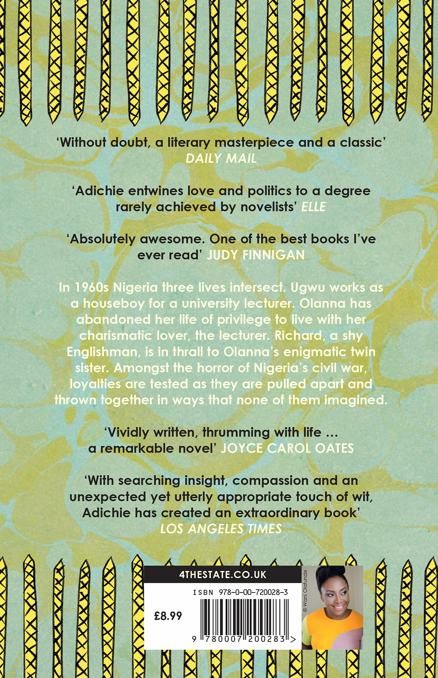 Half of a Yellow Sun: The beautiful and literary, Women’s Prize-winning novel from global bestselling author Chimamanda Ngozi Adichie