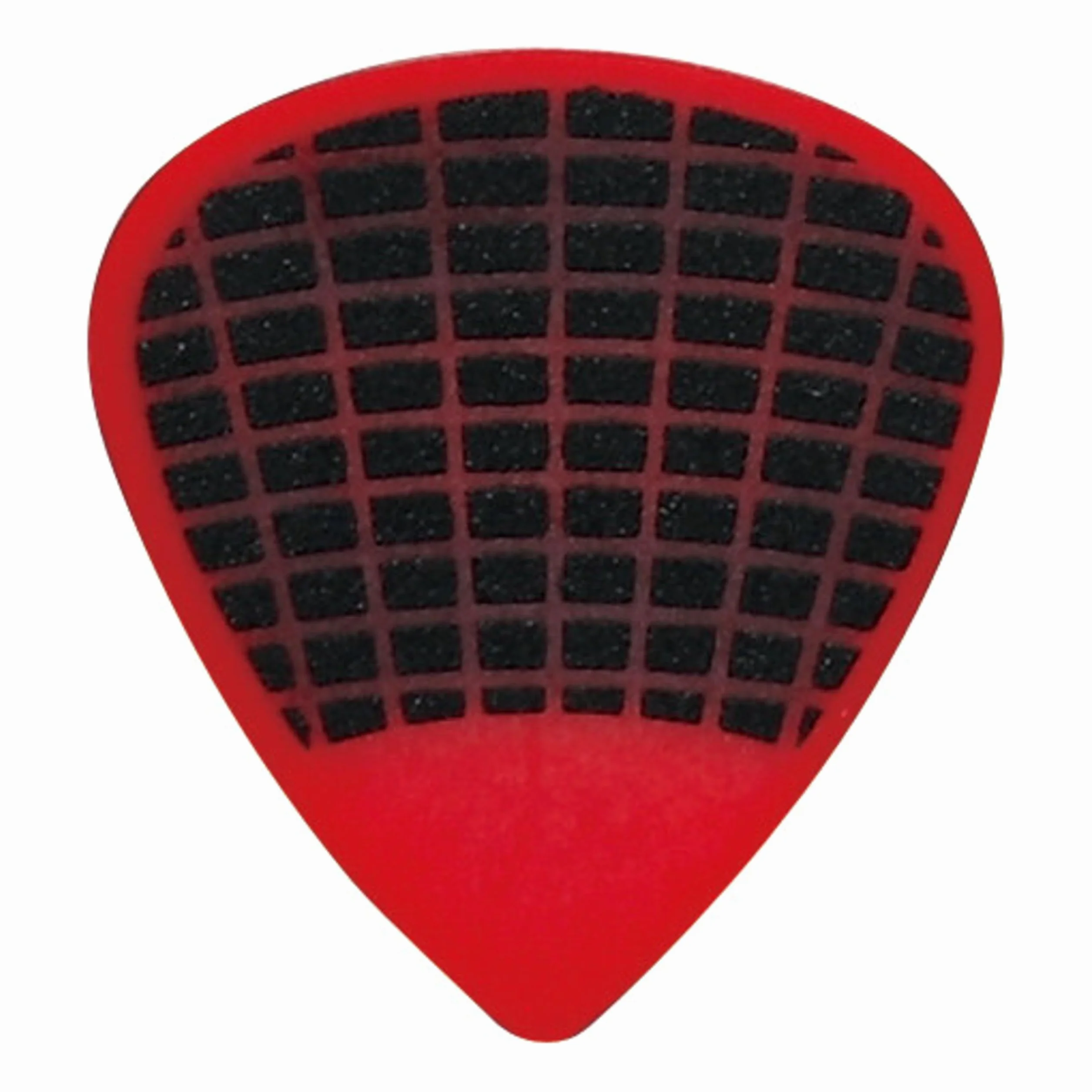 Ibanez PPA16MSG Sand-Grip Short Teardrop Guitar Pick Red 0.8mm (6-Pack) - Zestaw kostek