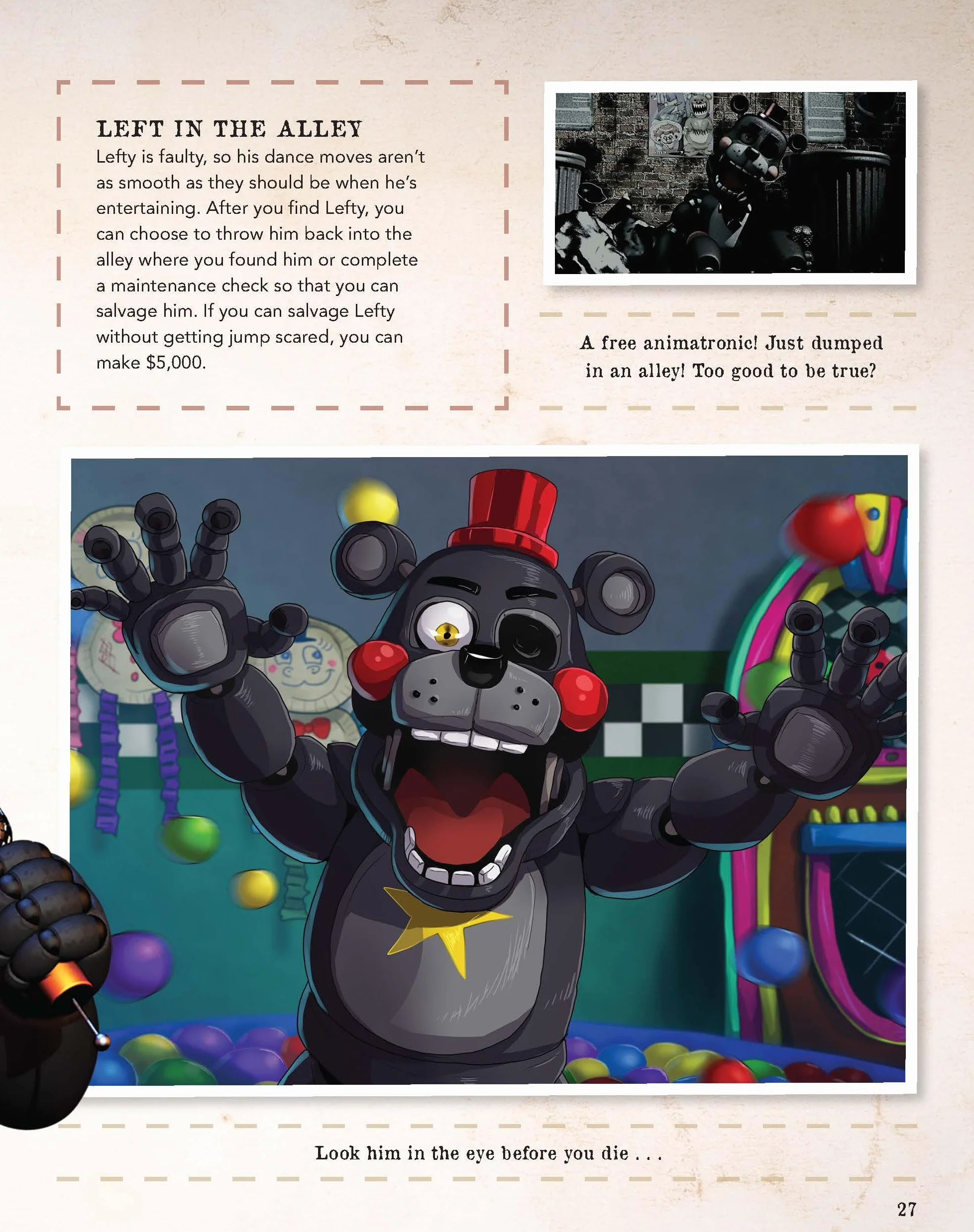 Five Nights at Freddy's Character Encyclopedia (an Afk Book)
