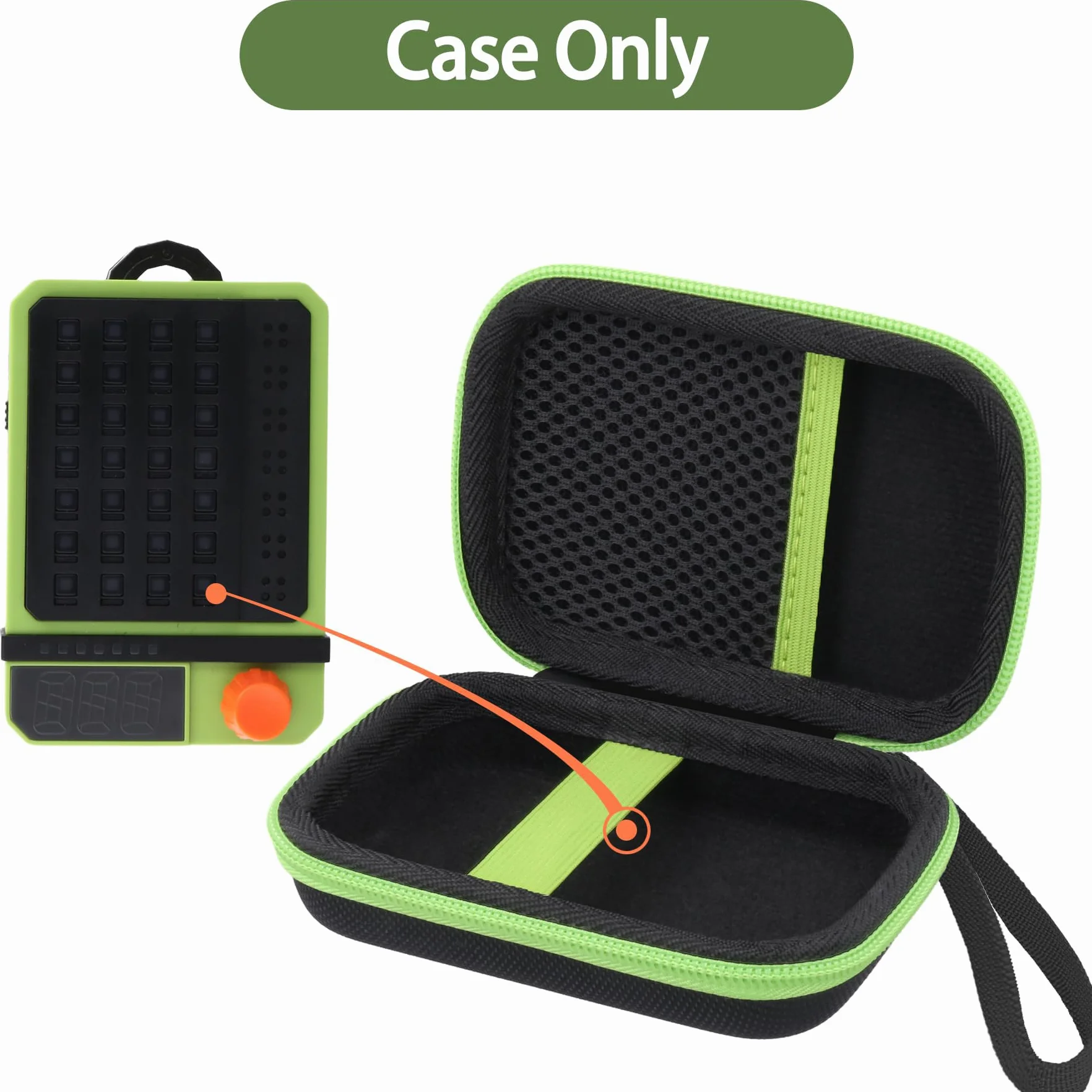Aenllosi do Giiker Super Decoder Hard Travel Protective Storage Case, czarny (tylko etui)