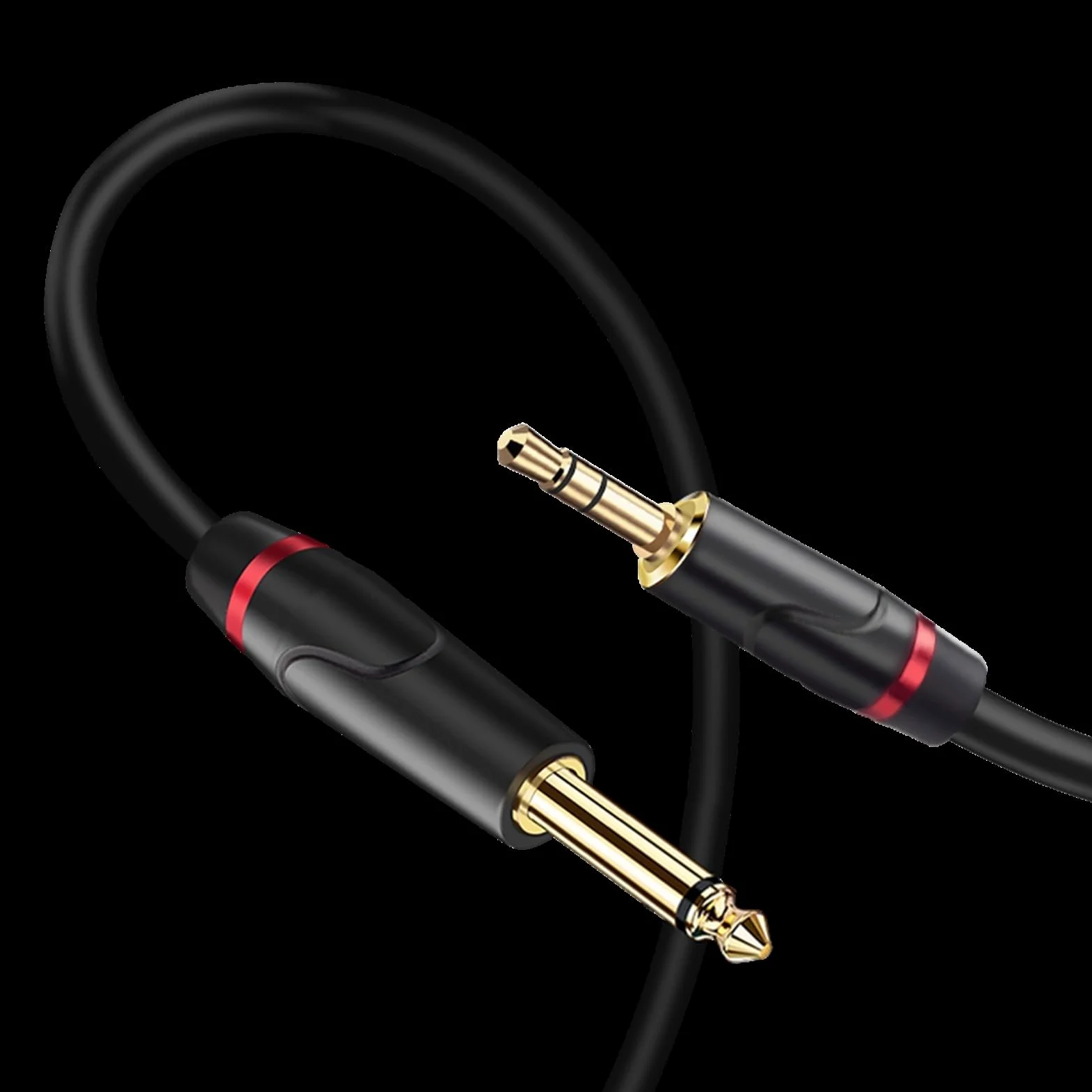 Kabel Do Podłączenia Głośnika Komputera I Telefonu Komórkowego Duży Dwużyłowy 6,35 Mm Wzmacniacz Mikser Gitara Kabel Przejściowy(40m)