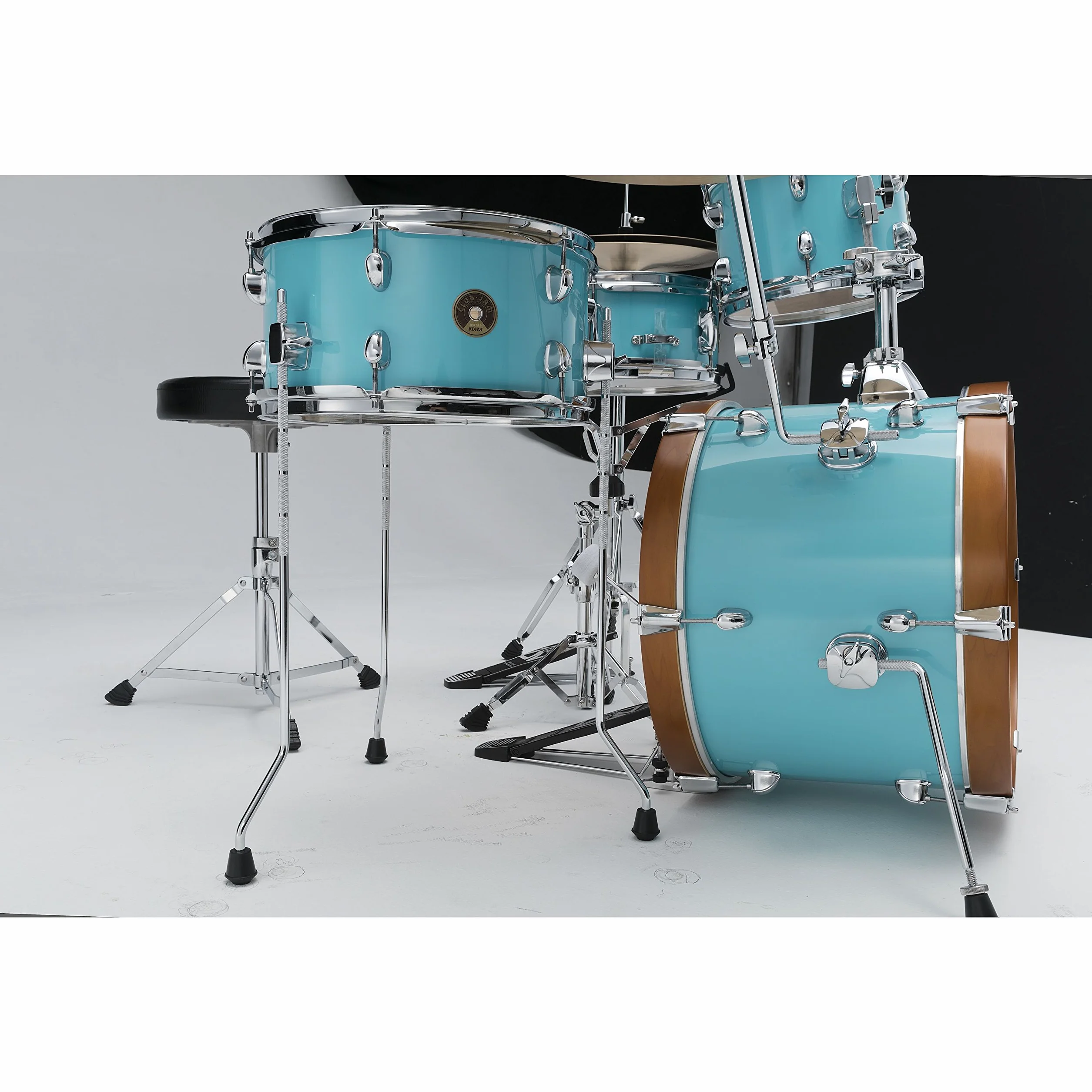 Tama Club Jam LJK48S-AQB Shell-Set Aqua Blue - Zestaw korpusów bębnów