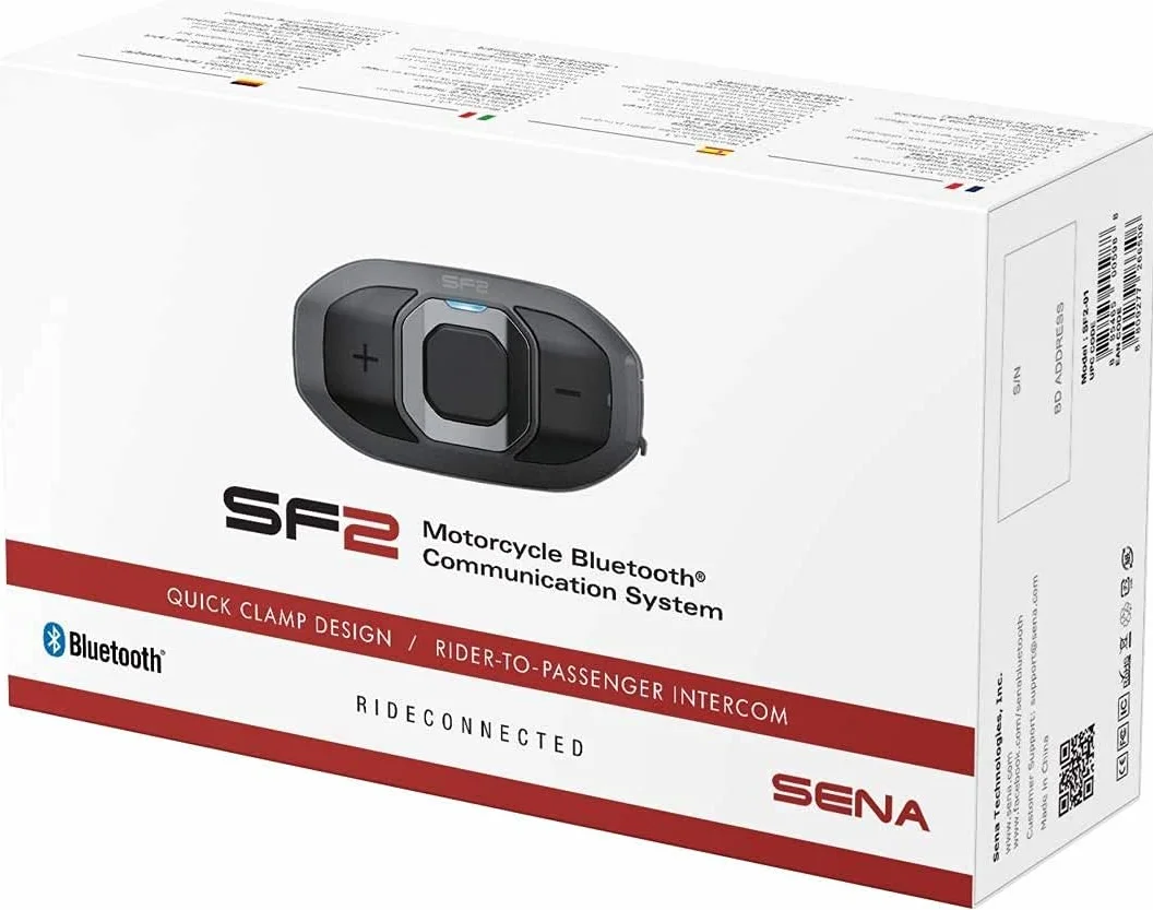 Sena SF2 Motocyklowy system komunikacji Bluetooth z dwoma głośnikami