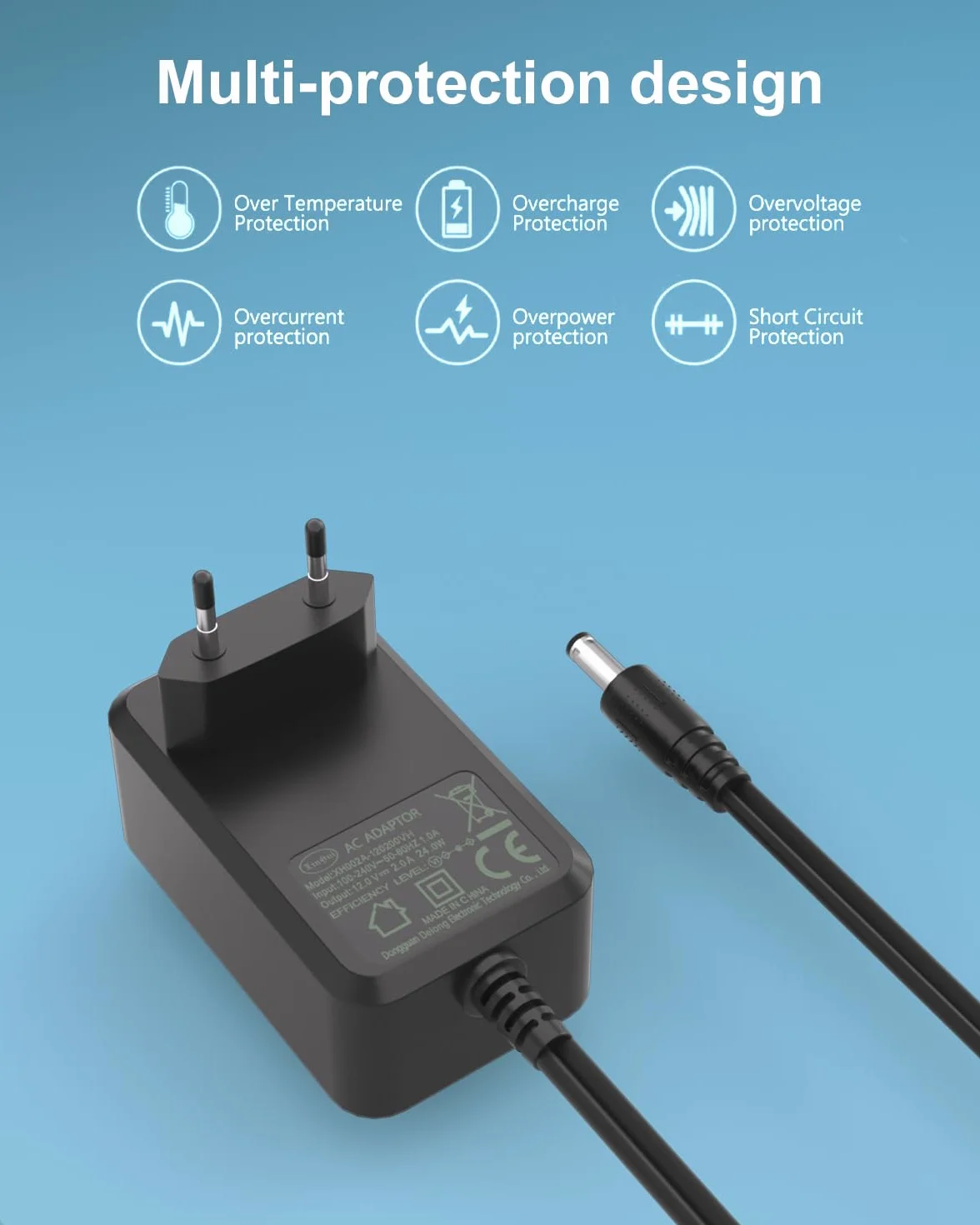 12 V 2 A AC adapter kabel do ładowania do Yamaha PSR, YPG, YPT, DGX, DD, EZ i P cyfrowy kliano i przenośna klawiatura seria PA-130 PA-130B PA-150b zasilanie
