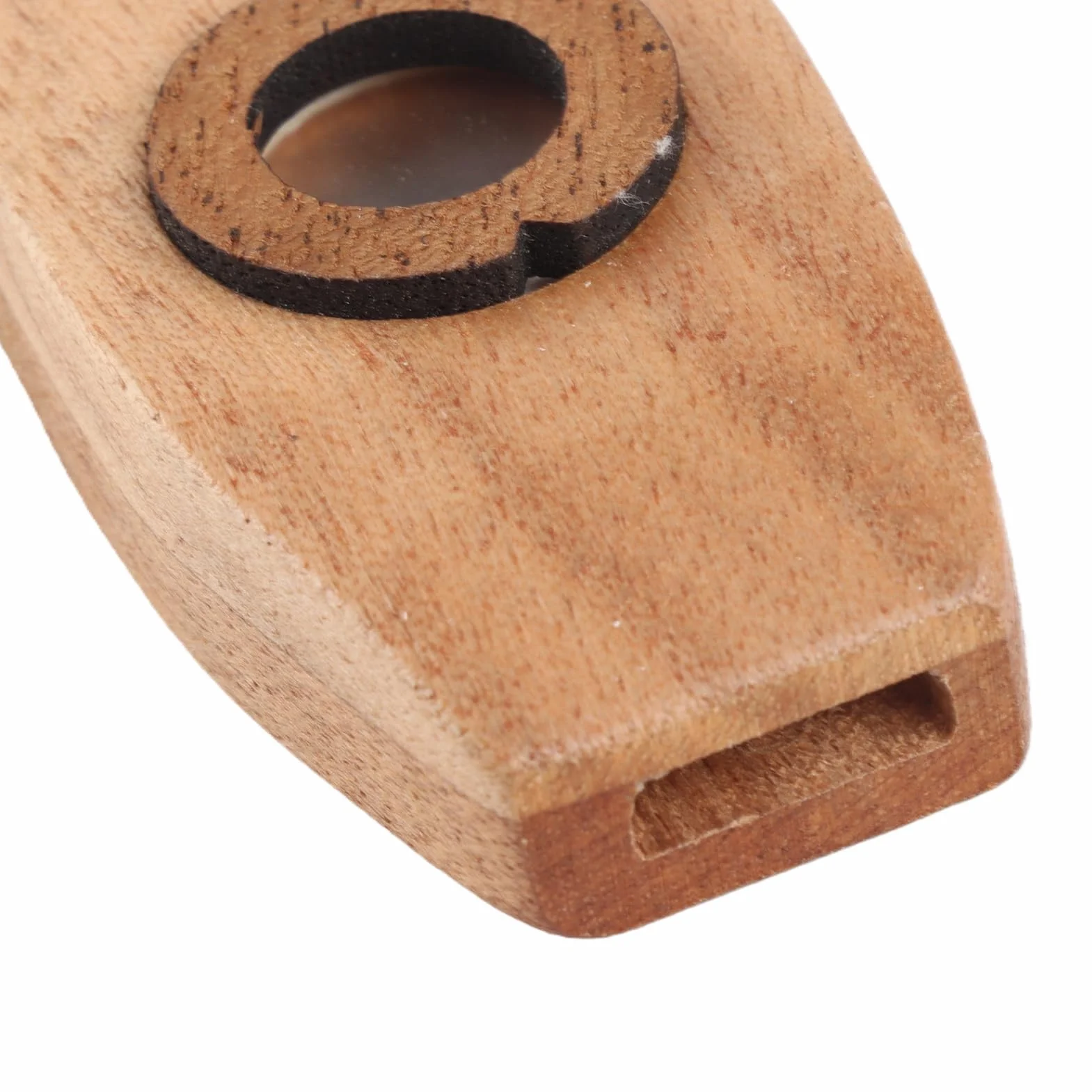Drewniane Kazoo z 2 Fletami Membranowymi Instrument Muzyczny dla Początkujących