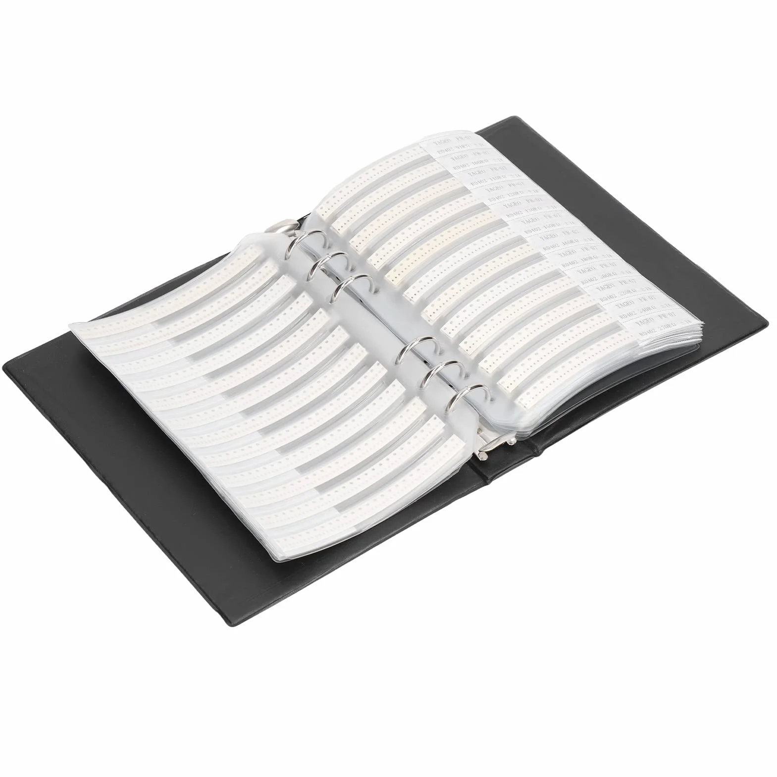 SMT Pack Box Book, Kondensator 8500 szt. Rezystor SMD Combo Książka z Próbkami 170 Typów Kondensator Combo Zestaw z Próbkami dokładność dla Tranzystorów Bjt