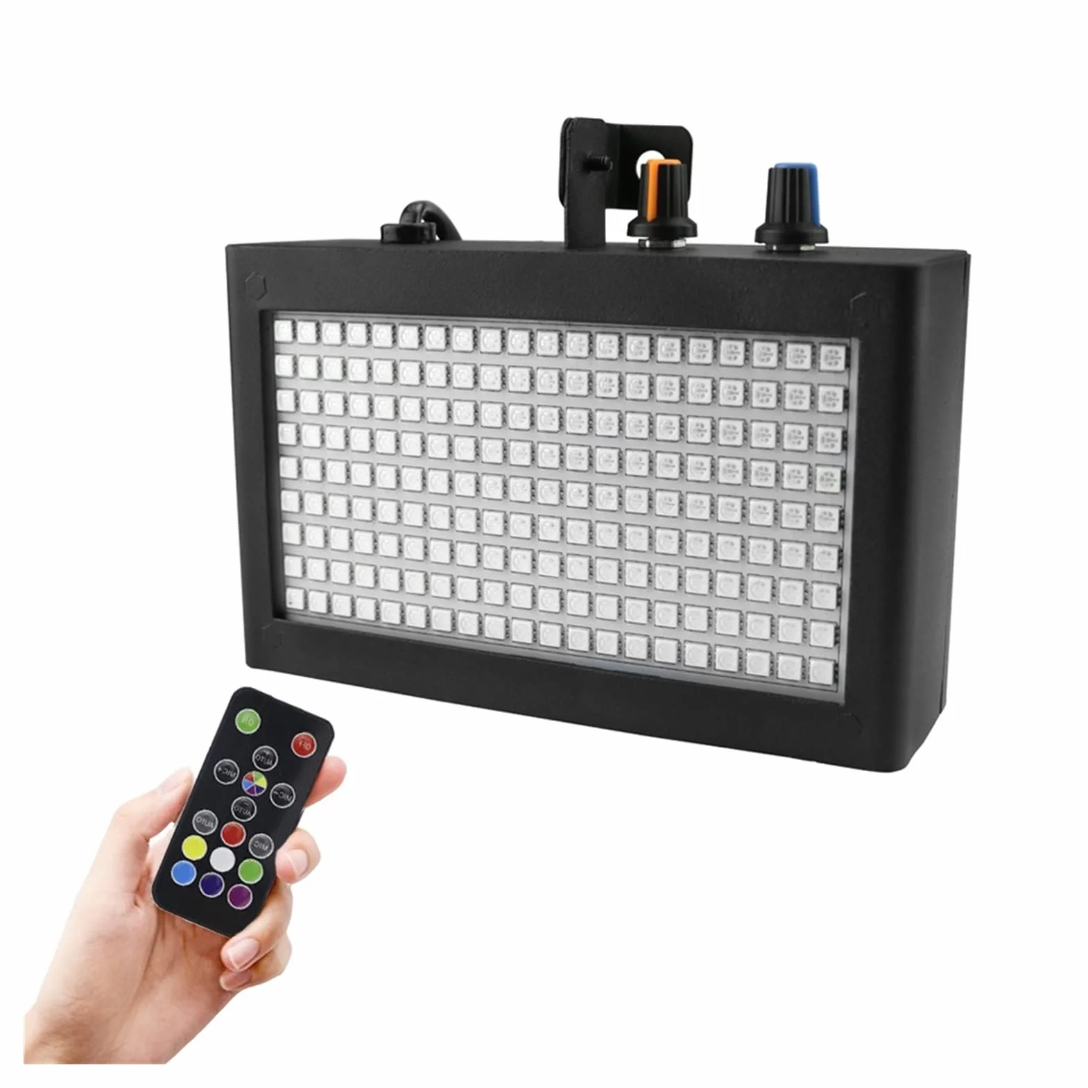 180. DOPROWADZIŁO Strobe Flash Light Sound Control Activated Prędkość Regulowany Disco Dj. Strona główna Efekt oświetlenia ślubnego KTV
