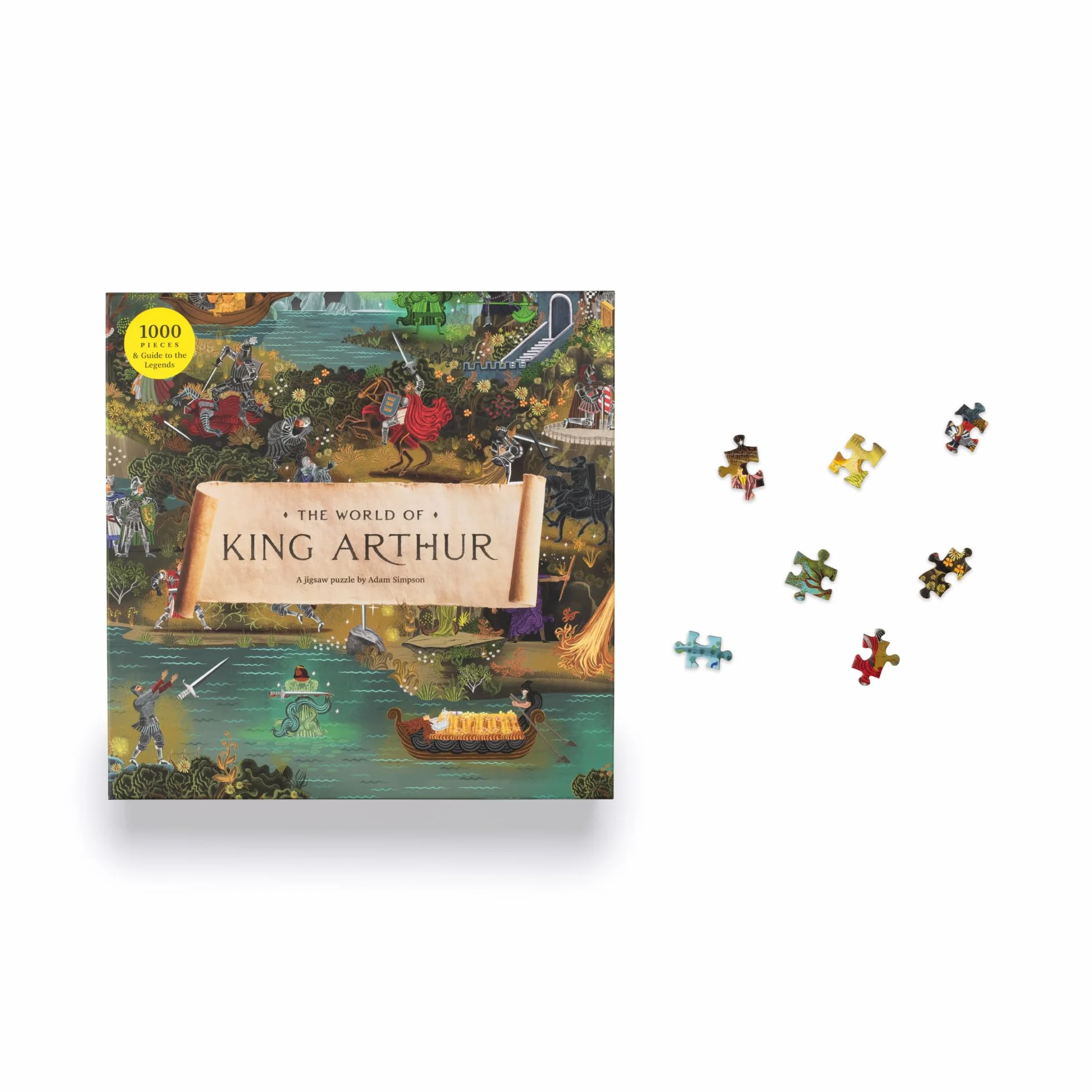 The World of King Arthur A 1000 Piece Jigsaw Puzzle /anglais