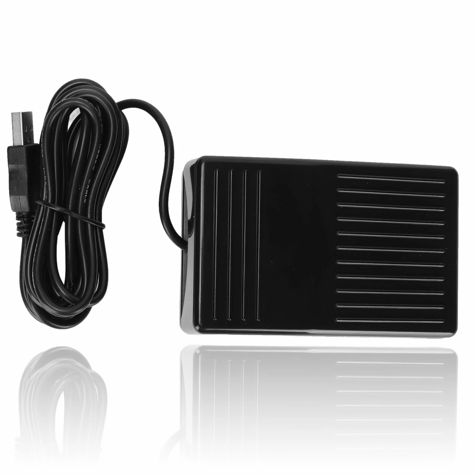 Pedał Nożny USB Pedał Przełącznika, Uniwersalny Przełącznik Nożny do Gier Wideo na Komputer PC, Program do Sterowania Jednym Klawiszem Klawiatura Komputerowa HID