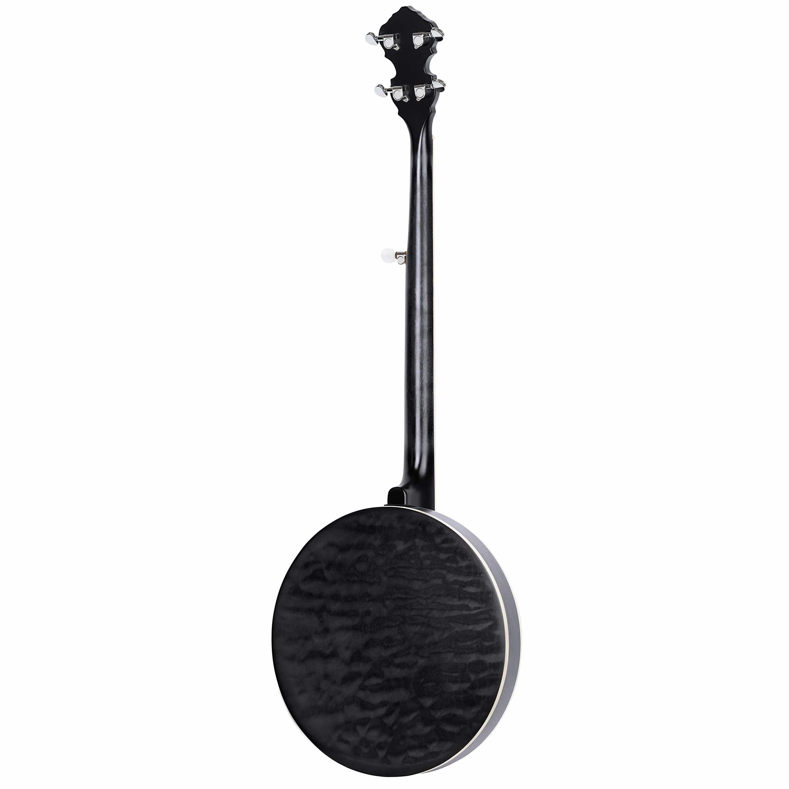 ORTEGA Raven Series Banjo 5 stringów Lefty - przezroczysty Charcoal + Gigbag (OBJE400TCO-L)