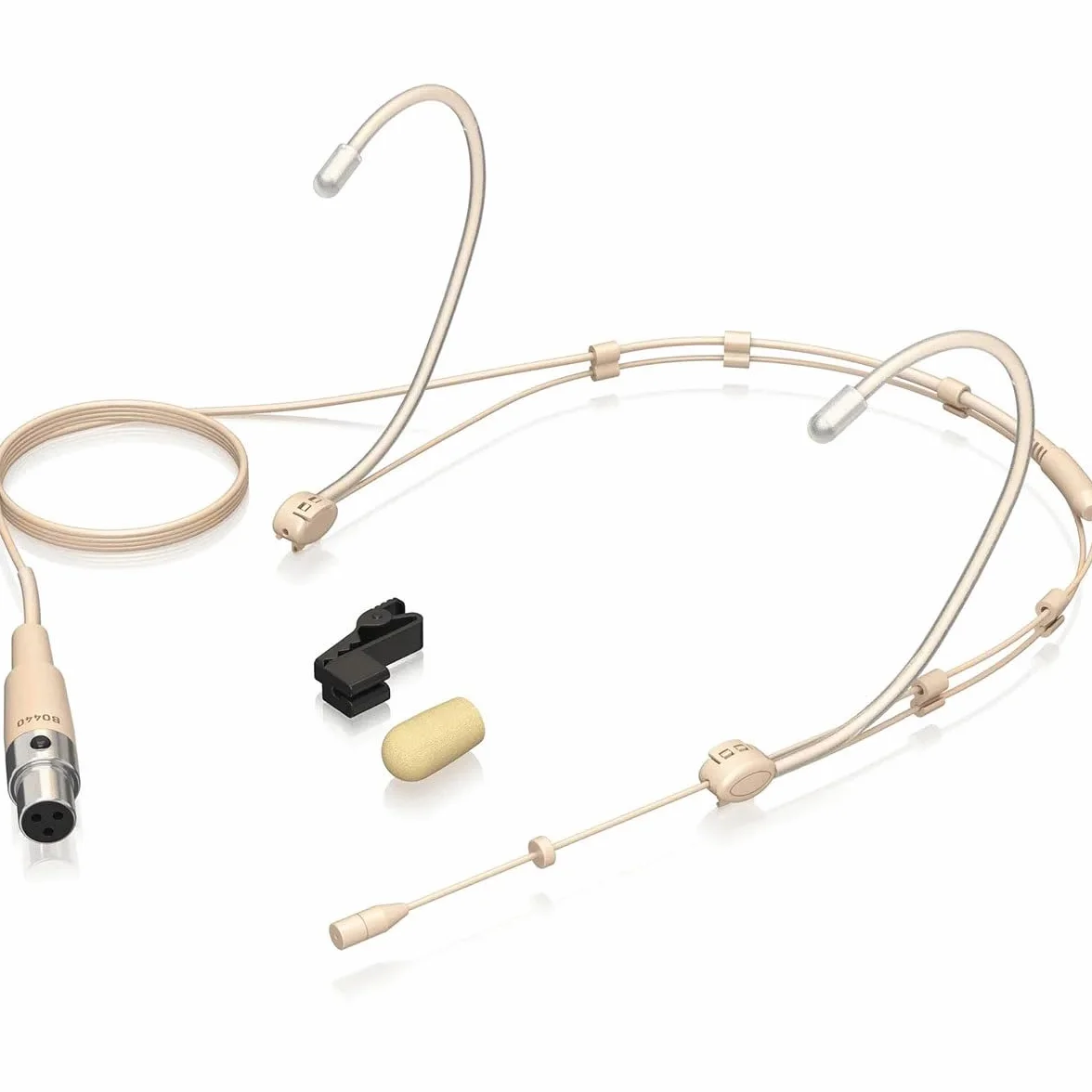 Behringer BO440 Microphone - Professional head-worn omni-directional condenser microphone for live performances, fitness, theaters and studio recordings