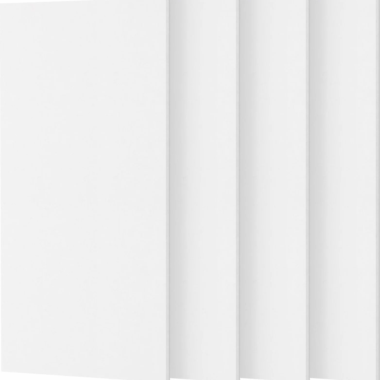 TONOR Duże Panele Akustyczne, Samoprzylepne, 112 X 55 Cm, Płyty Akustyczne Do Okładzin Ściennych, Do Obróbki Akustycznej I Dekoracji Ścian, Studio, Domu, Biura, 4 Sztuki, Białe