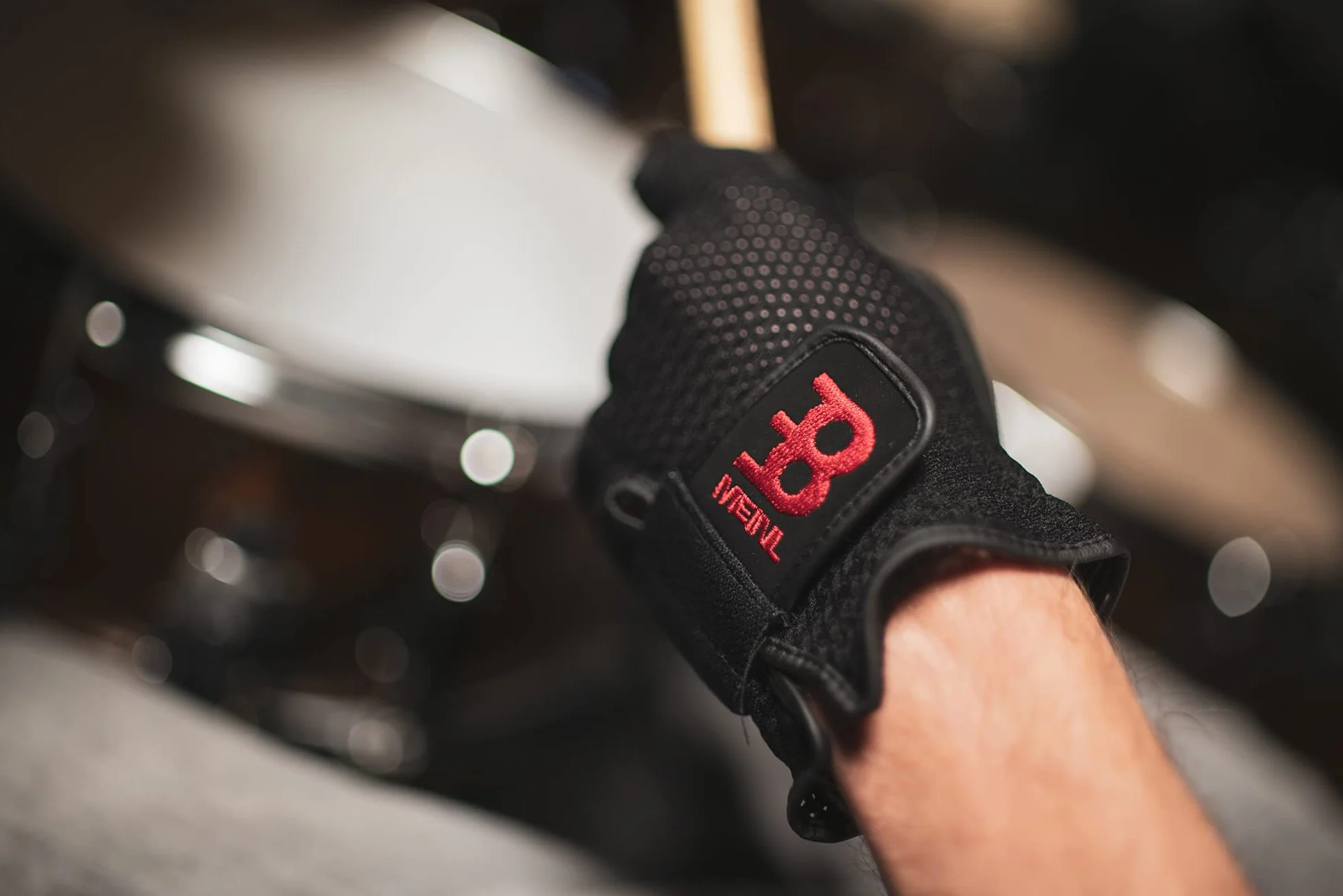 Meinl Drummer Gloves MDGFL-M Medium Fingerless