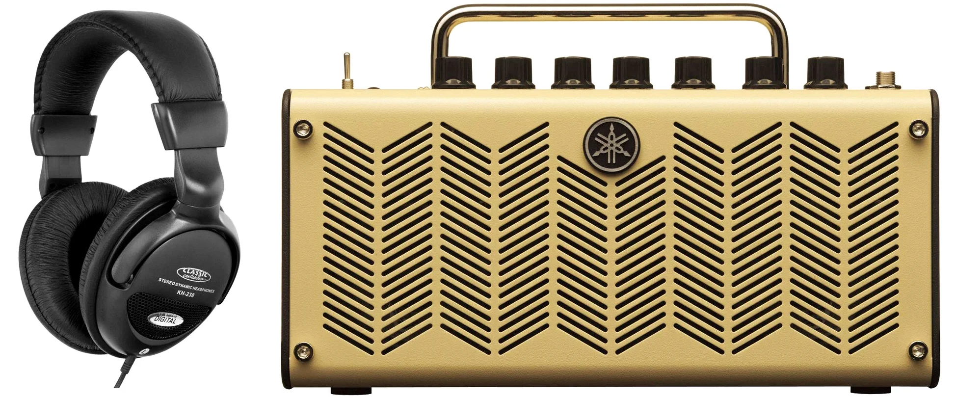 Yamaha THR5 wzmacniacz gitarowy (symulacja 5 A, 9 efektów, USB, moc: 2 x 5 W, łącznie ze słuchawkami, zasilaczem, kablem USB, kablem stereo mini i Cubase AI)