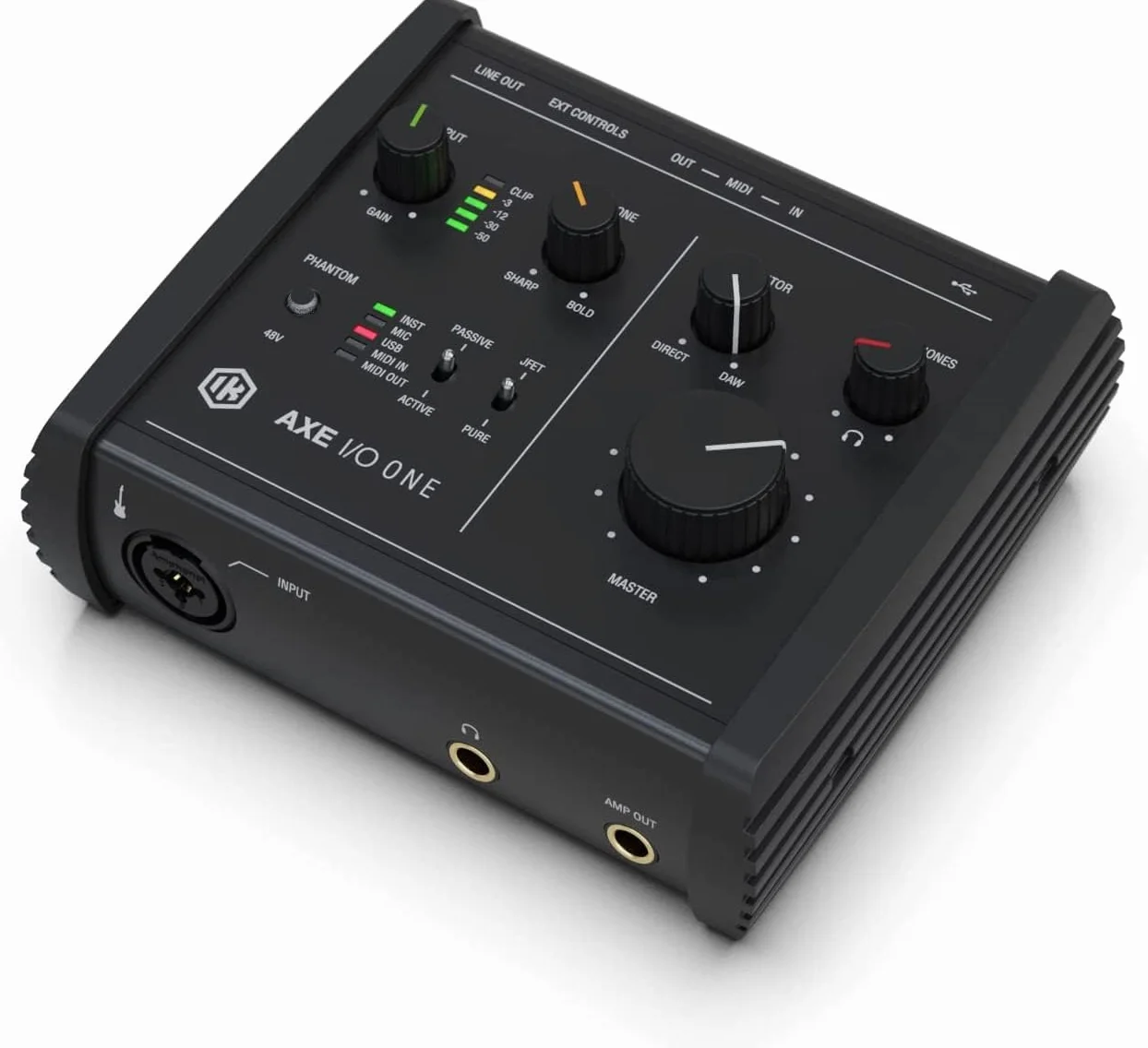 Ik Multimedia Ip-Int-Axeioone-In Interfejs Audio, Czarny, 192 KHz