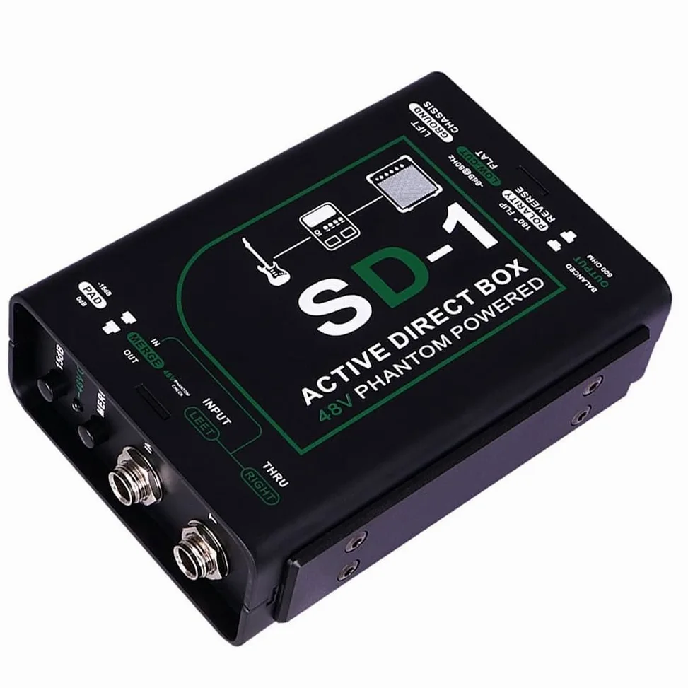 DI Box Effector Active Direct Box Nstrument Mono DI Box Mono DI Box Active Series Effect Device Active Direct Box