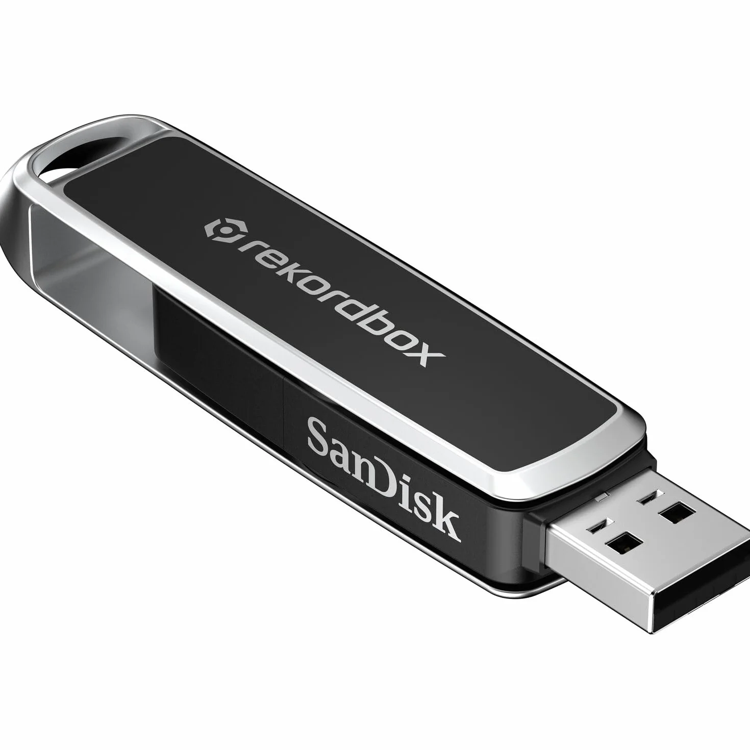 SanDisk 512 GB DJ Flash Drive, USB 3.2 Gen 2, podwójne złącze USB, prędkość odczytu do 1000 MB/s i zapisu do 900 MB/s