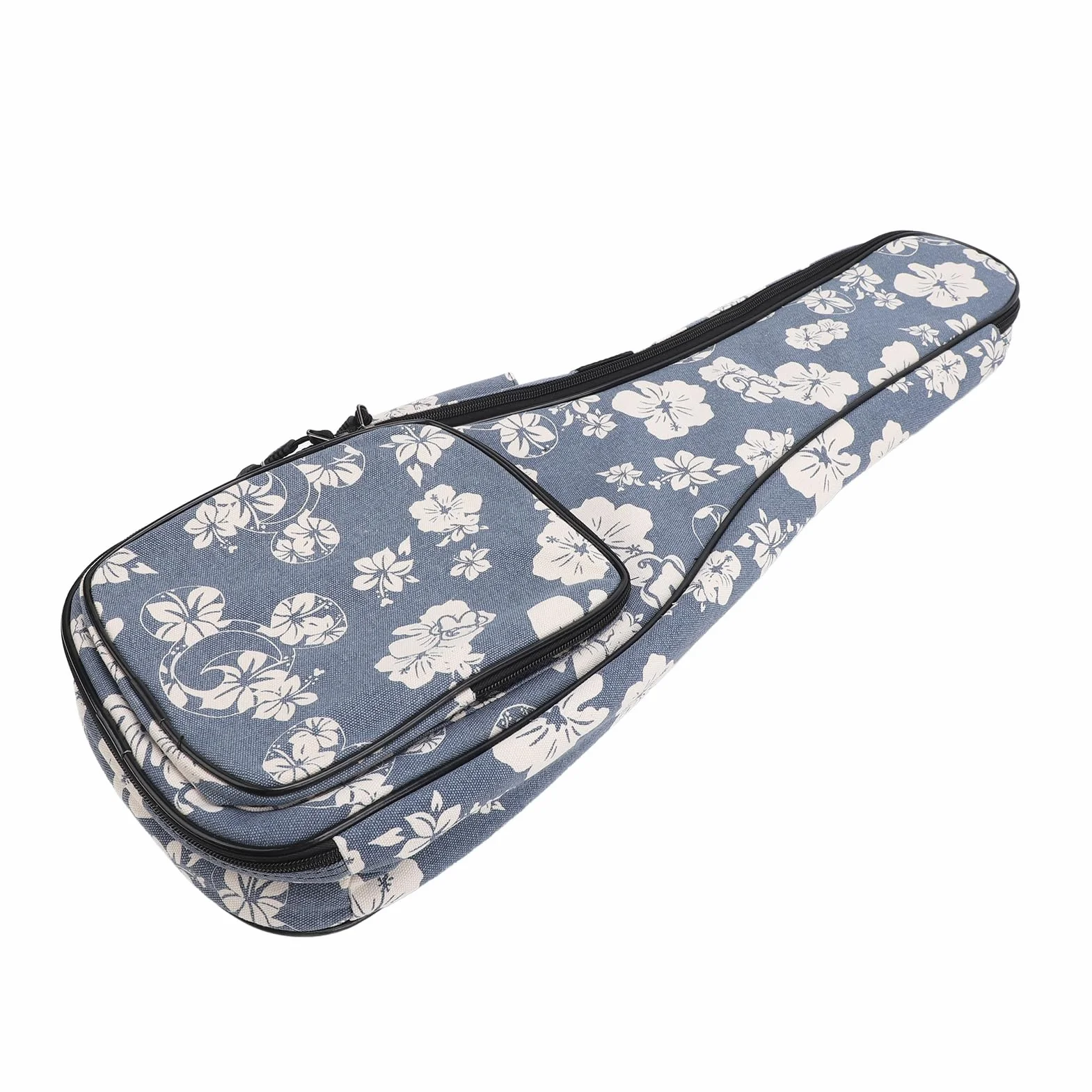 Torba na Etui na Ukulele, Wyściółka Wewnętrzna z Pianki o Dużej Pojemności Plecak na Etui na Ukulele z Regulowanymi Paskami na Ramiona na Koncert, Sopran, Tenor (23 cale)