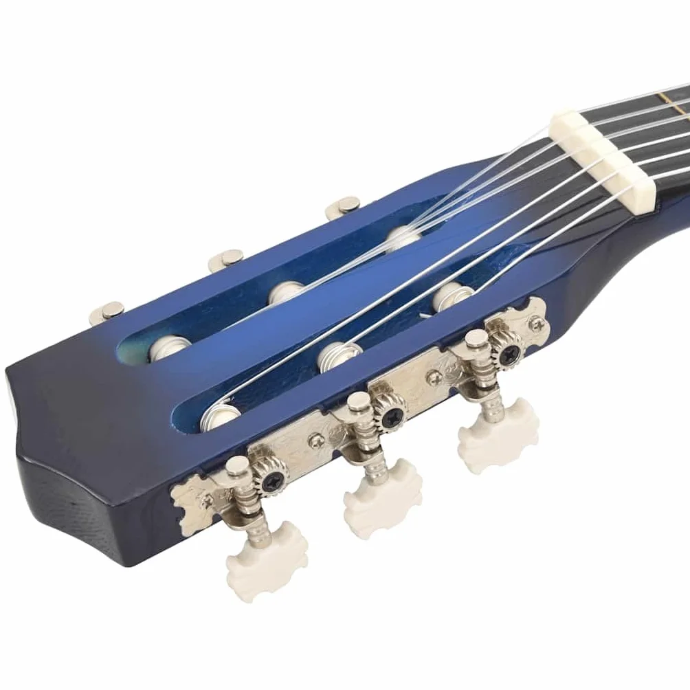 vidaXL Gitara klasyczna dla początkujących i dzieci, 1/2, 34", lipa