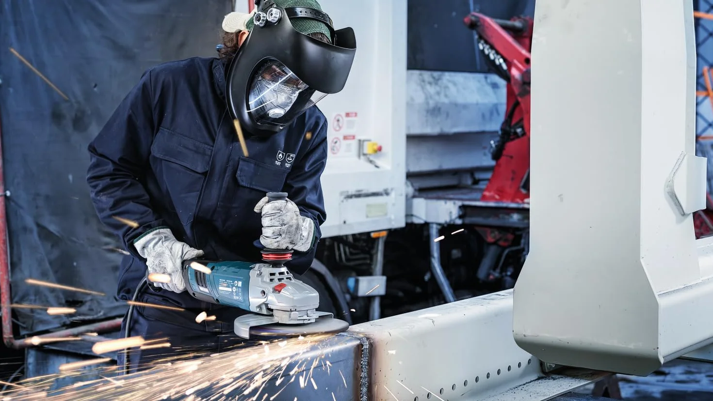 Bosch 1 x PRO Metal Longlife tarcza szlifierska do dużych szlifierek kątowych i otwór 22,23 mm (do stali, Ø 180 mm, profesjonalne akcesoria, duża szlifierka kątowa)
