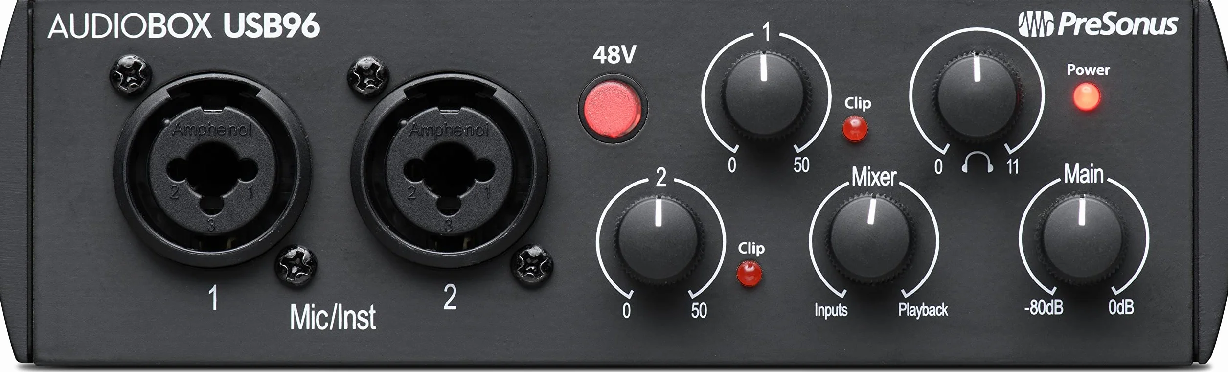 PreSonus AudioBox 96 Studio Ultimate, zestaw interfejsu audio do nagrywania i produkcji, z mikrofonem, słuchawkami, głośnikami i oprogramowaniem Eris E3.5, edycja 25th Anniversary