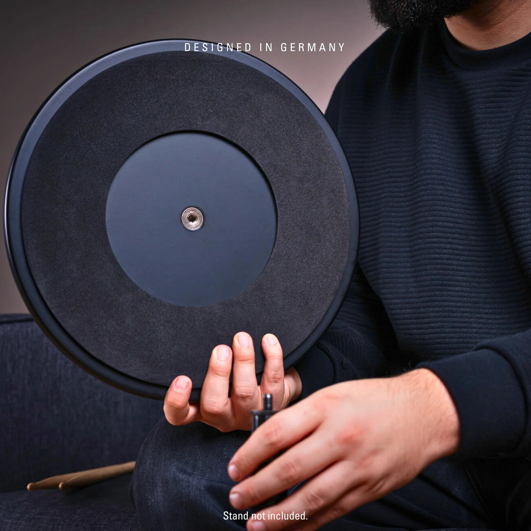 Meinl 12" Marshmallow Pad Black Base
