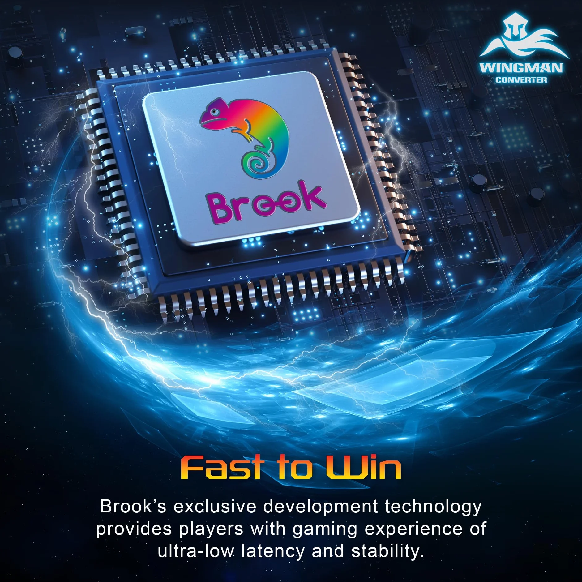 Brook Wingman PS2 Converter – Bezprzewodowy adapter dla PS4/PS3 do PS2/PS1/Classic z brelokiem [Wersja Ekskluzywna]