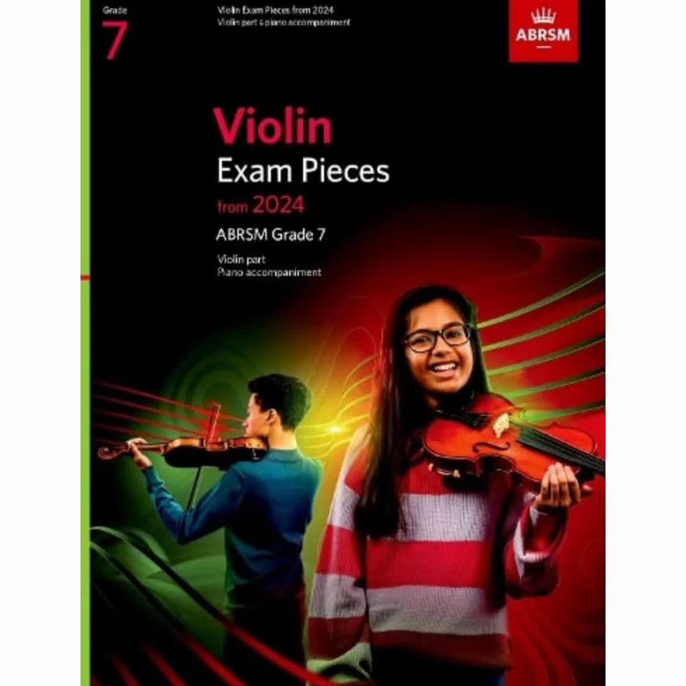 Violin Exam Pieces from 2024, ABRSM Grade 7, Violin Part & Piano Accompaniment