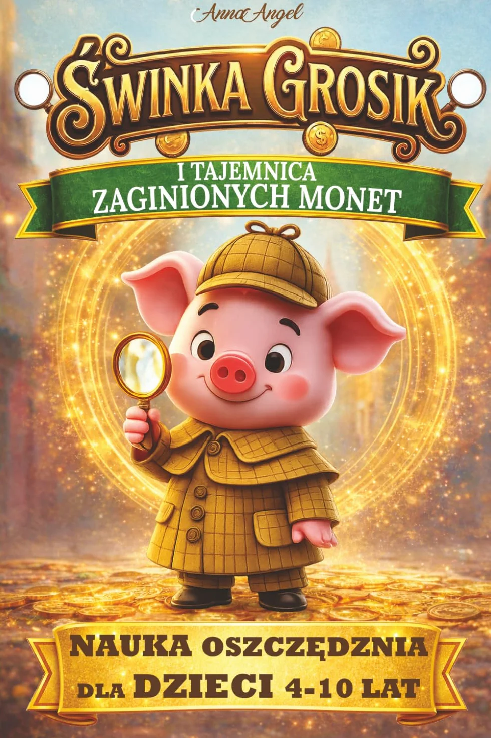 Świnka Grosik i Tajemnica Zaginionych Monet: Baśniowa opowieść o oszczędzaniu i dobrych wyborach