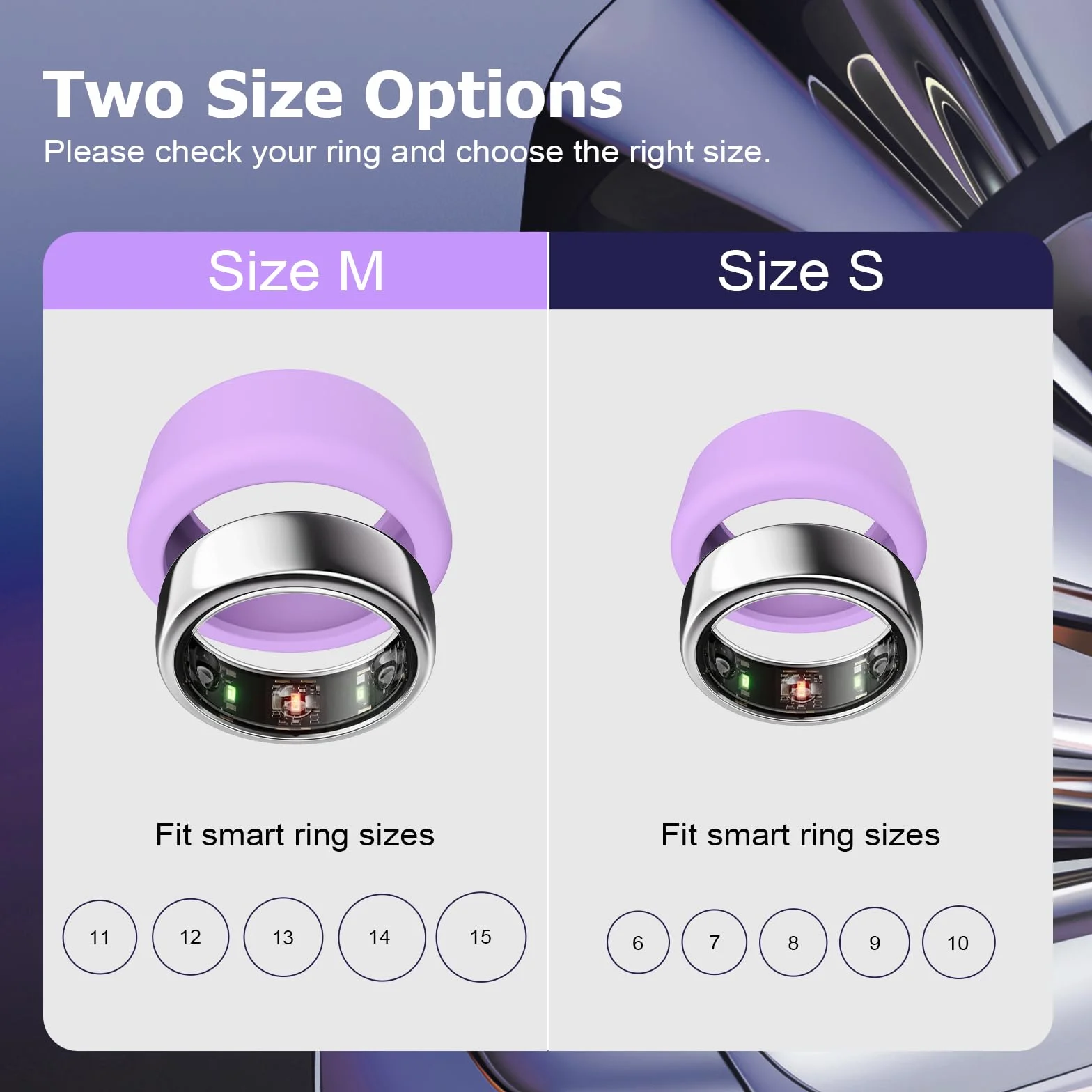 TiMOVO Silikonowe etui pierścieniowe kompatybilne z Gen 3, Oura Ring 4, Samsung Galaxy Ring, Ultrahuman Ring AIR, RingConn, etui pasuje do wszystkich, uniwersalne pierścionki w rozmiarze 6-14, czarny