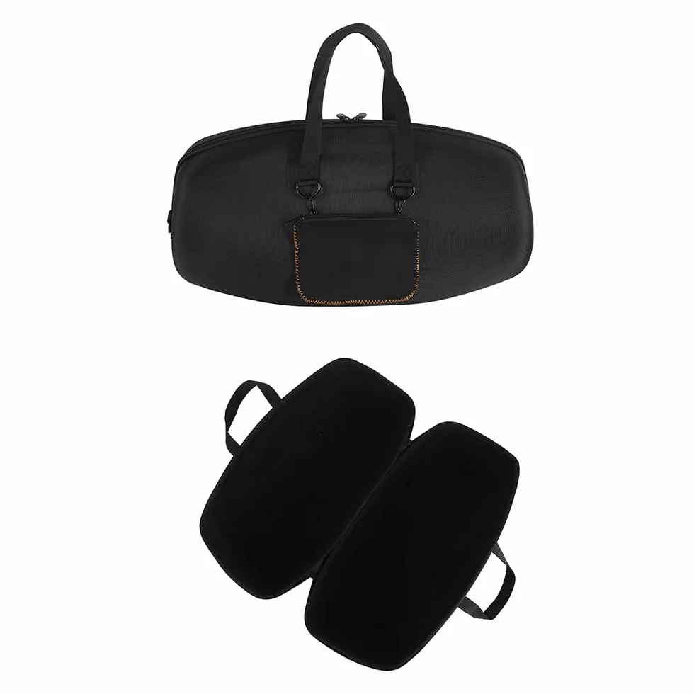 Generic Futerał ochronny pokrowiec odpowiedni do JBL Boombox 4 głośnik schowek na głośnik zewnętrzny torba do przechowywania torba podróżna, Czarny