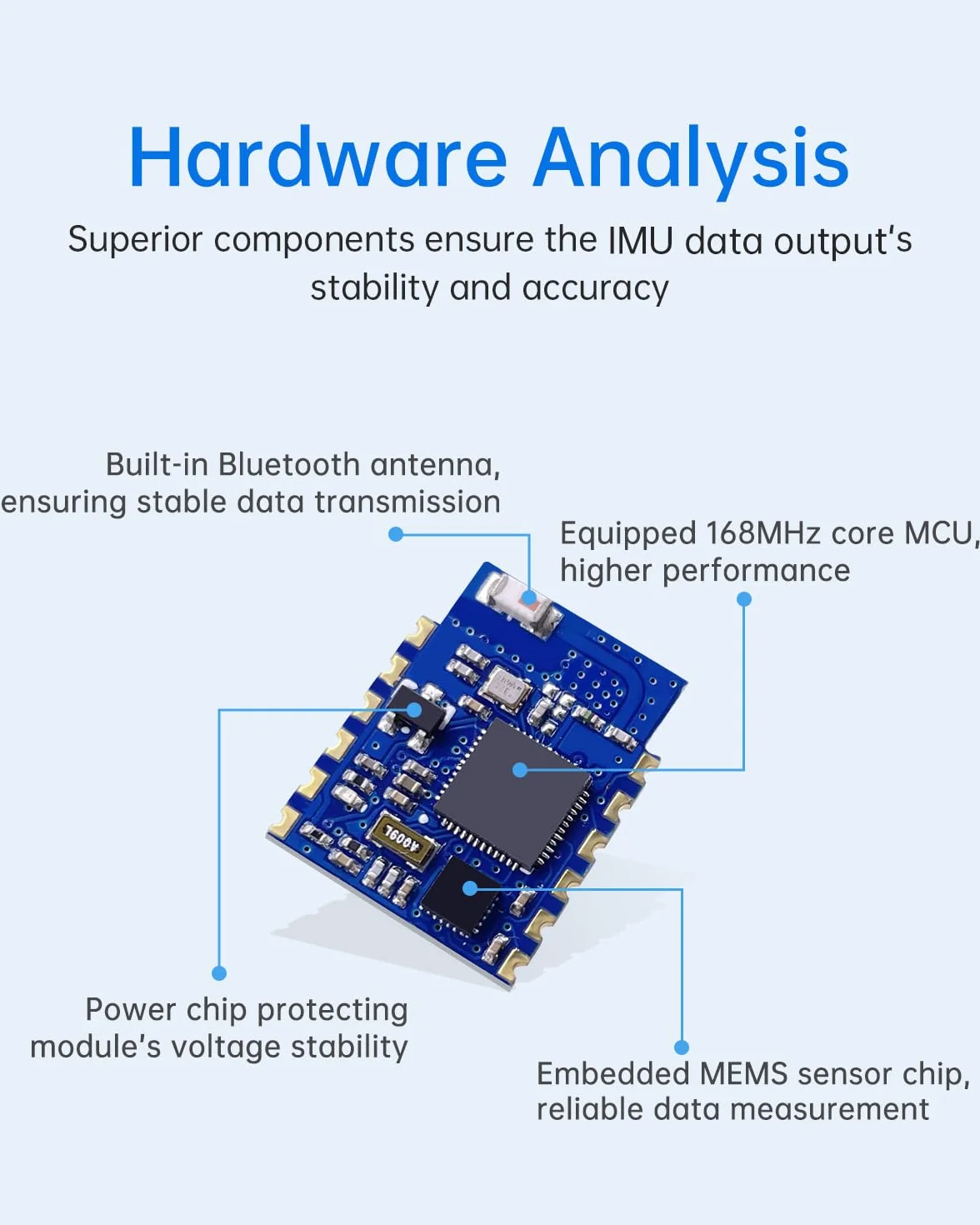 WT901BLECL Bluetooth BLE 5.0 50 m niskie zużycie energii IMU 9-osiowy czujnik nachylenia, 3-osiowy kąt nachylenia (Roll Pitch Yaw) przyspieszeniomierz żyroskop magnetyczny MPU9250 oferta PC Softwre/Android App