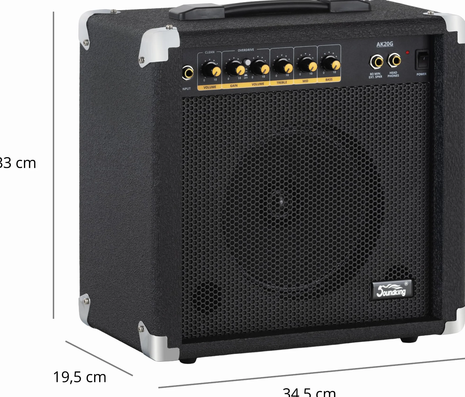 Soundking AK20-G Wzmacniacz gitarowy - dwukanałowy, 60 W