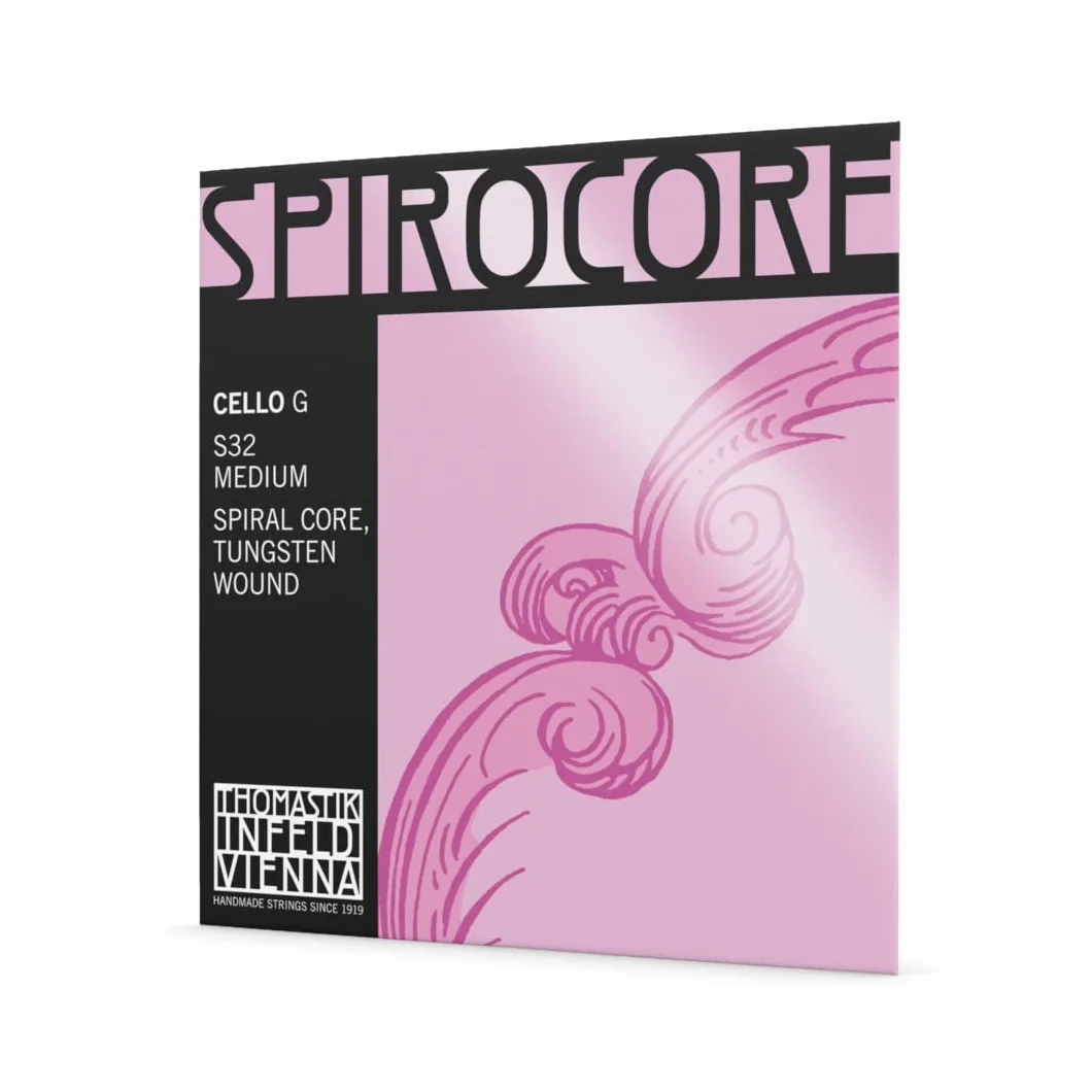 Thomastik Spirocore Cello 4/4 G-Saite, Wolfram umsponnen, mittel
