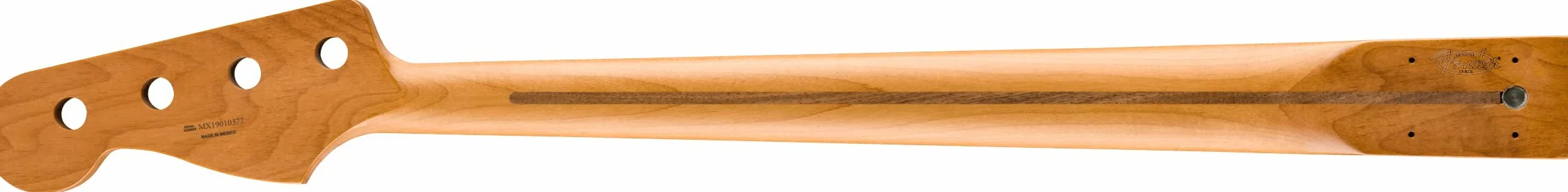 Fender Smażony klonowy jazz basowa szyja, 20 średnich progów Jumbo, 24 cm, klon, kształt C