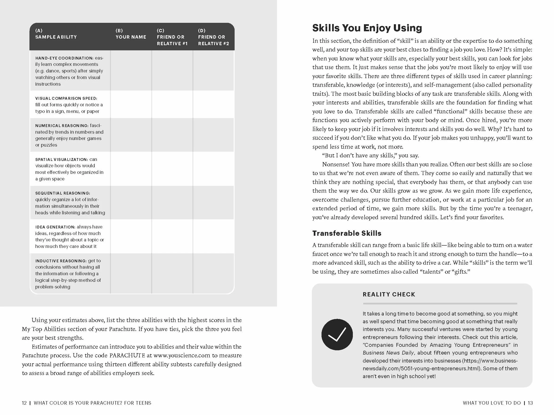 What Color Is Your Parachute? for Teens, Fourth Edition: Discover Yourself, Design Your Future, and Plan for Your Dream Job