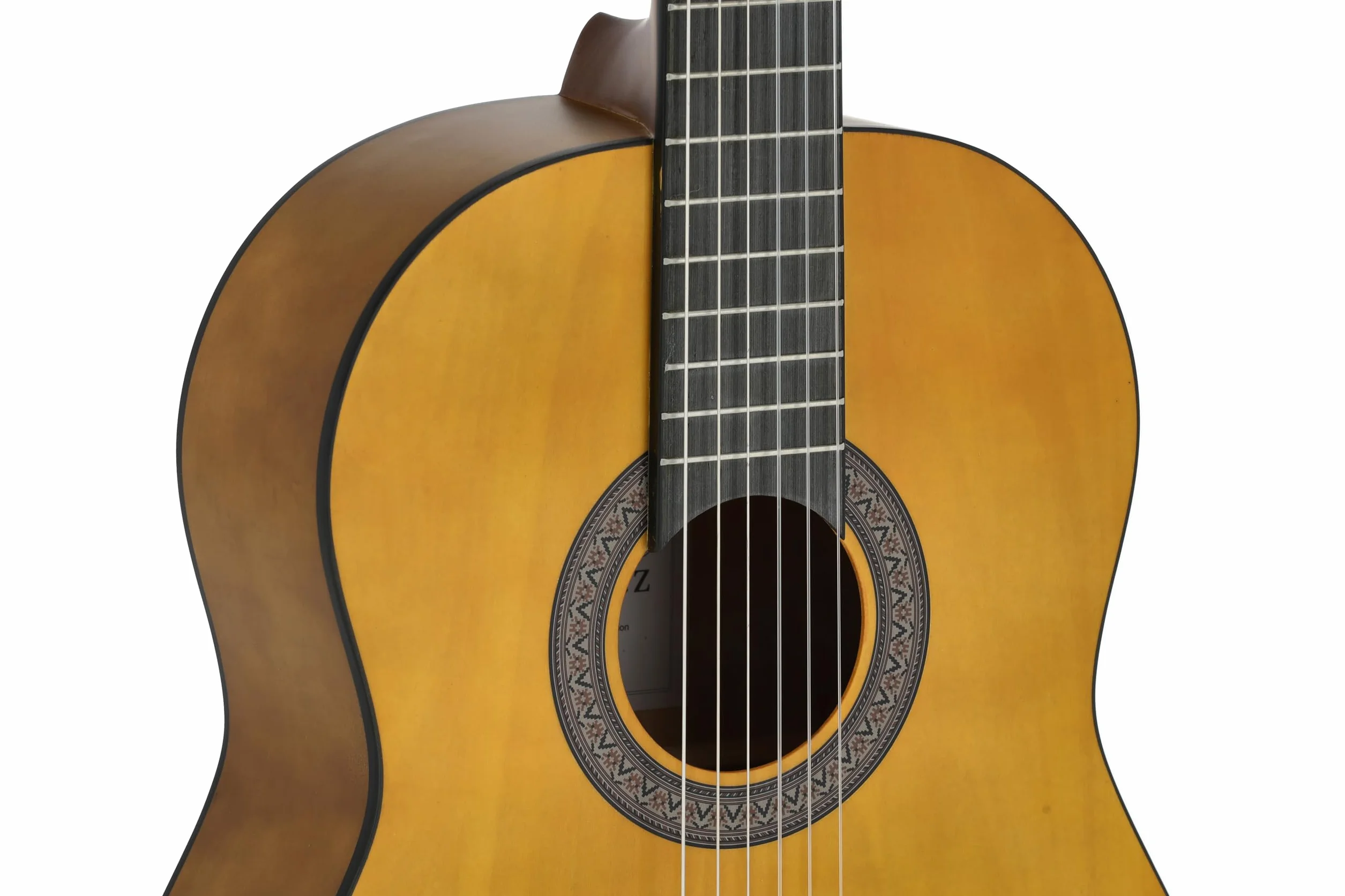 gitara koncertowa - gitara klasyczna - 4/4 honey - naturalny kolor - w zestawie pokrowiec