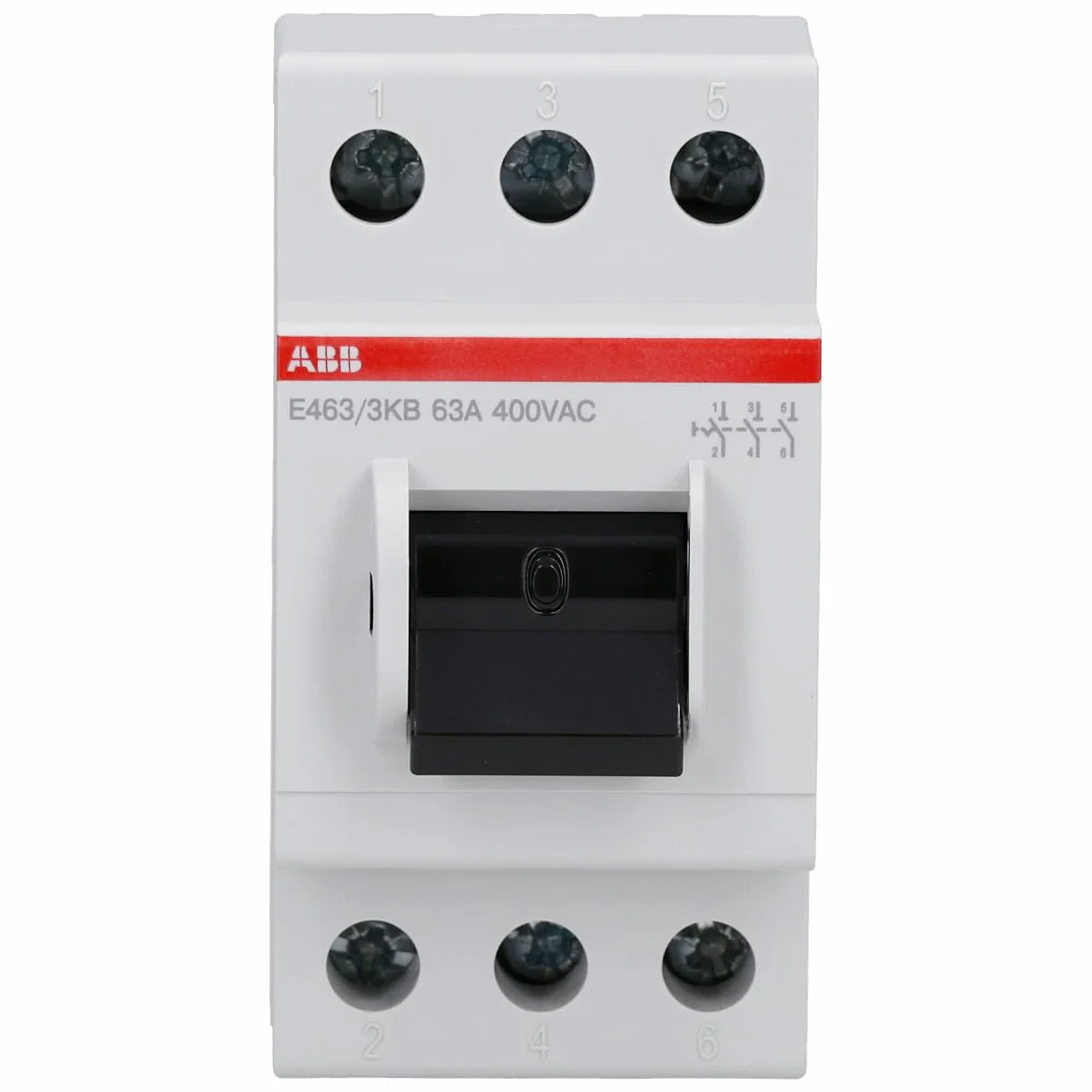 ABB 2CCE160300R0131 E463/3KB wyłącznik E463/3-KB 63A 3S, 250 V, n.a