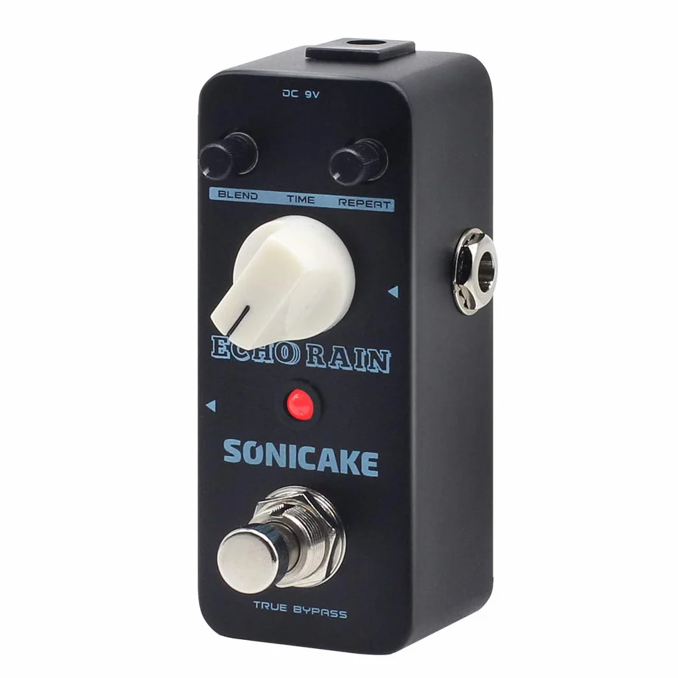 SONICAKE Delay efektów gitarowych Analogowy - Styl hybrydowy Cyfrowy Echo Rain