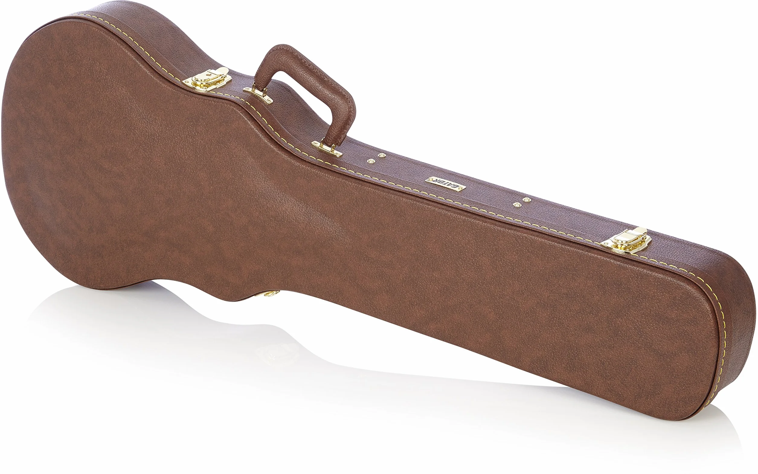 GATOR etui, brązowy, Geben Sie Gibson Les Paul ein, Klasyczny, kształt instrumentu