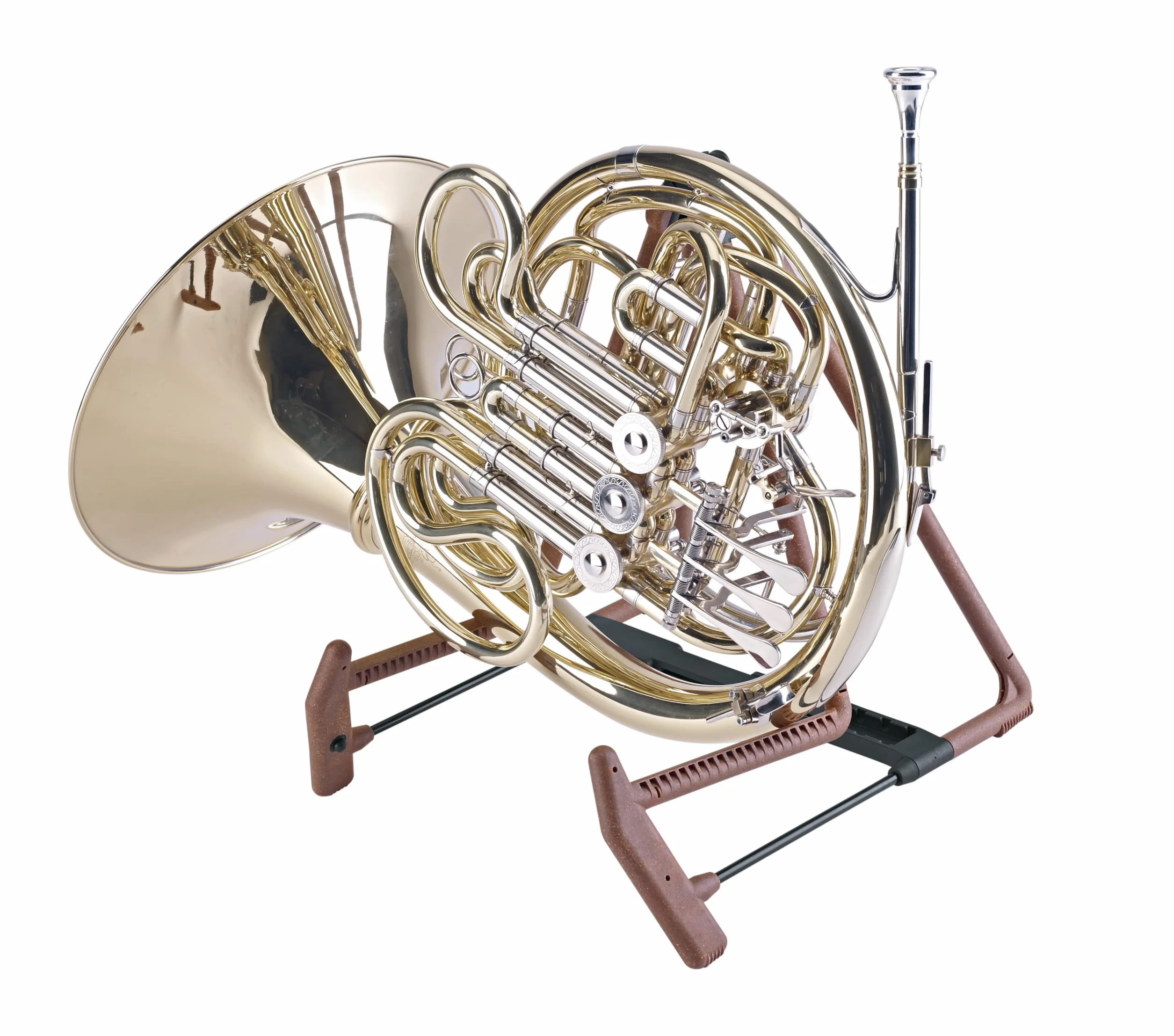 K&M Stojak na Gitarę, Brązowy, 30 cm