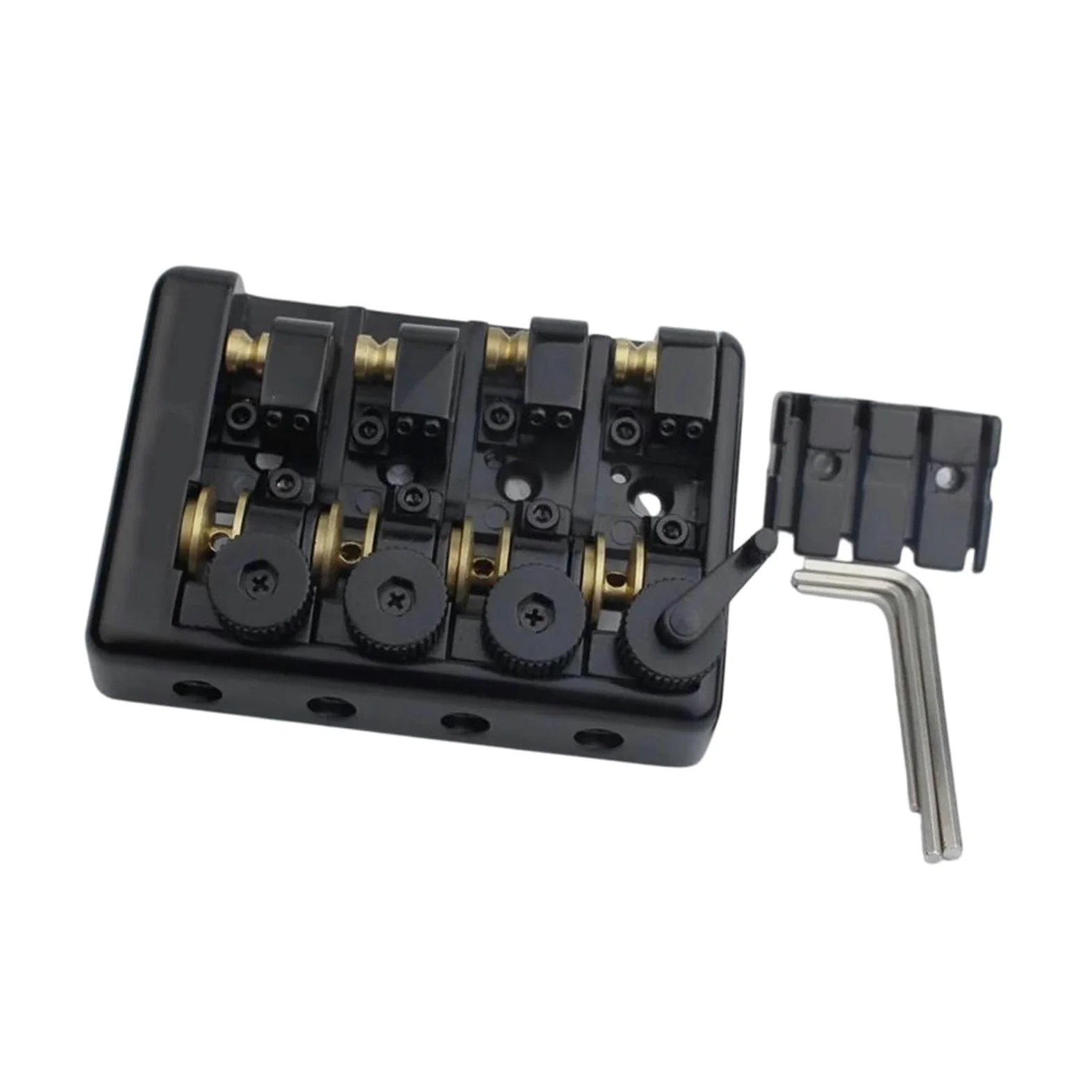 4 Strunowy Bezgłowy Mostek Basowy Akcesoria Do Instrumentów Bk | Mostek gitarowy