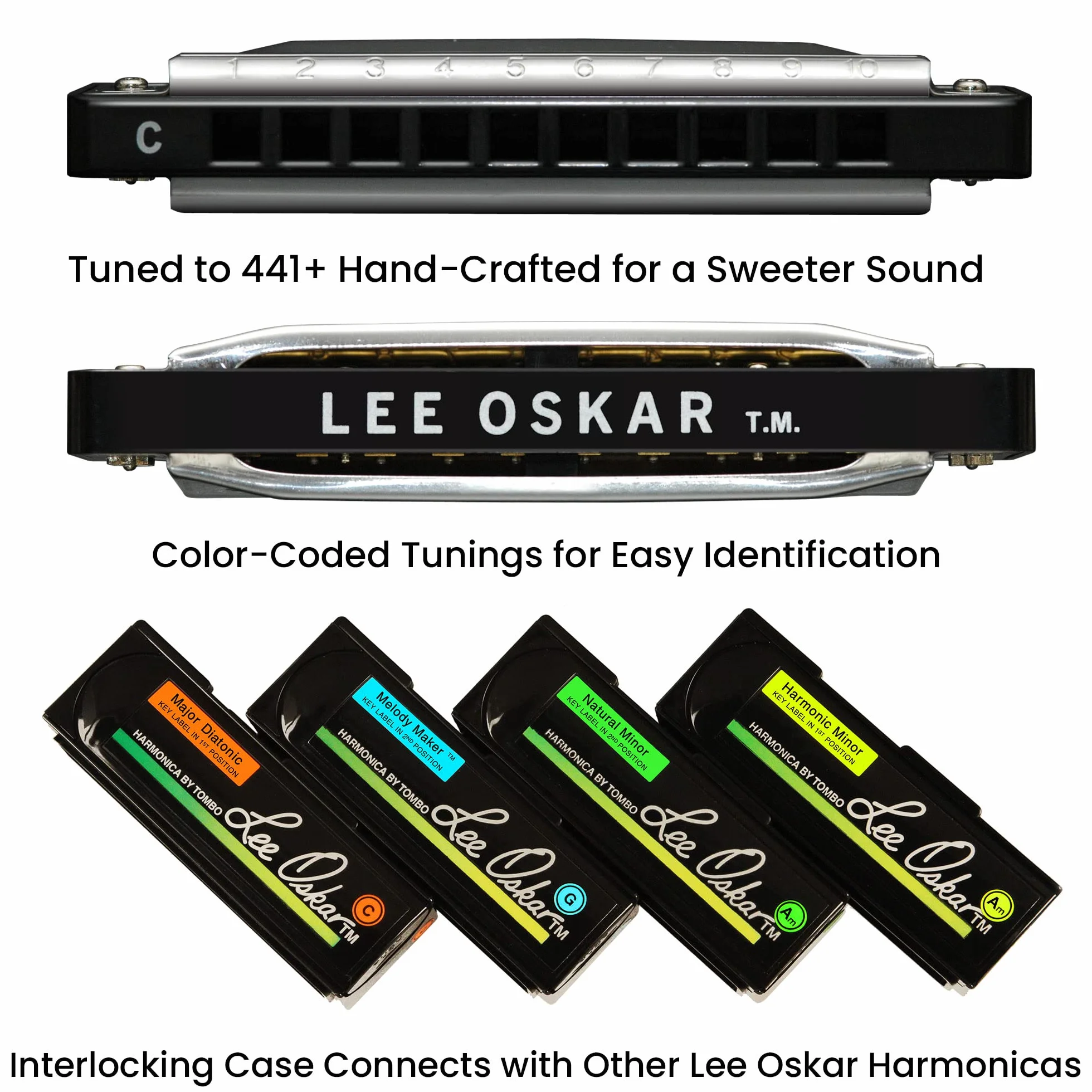 Lee Oskar 797058 Harmonic Minor F-Moll harmonijka ustna