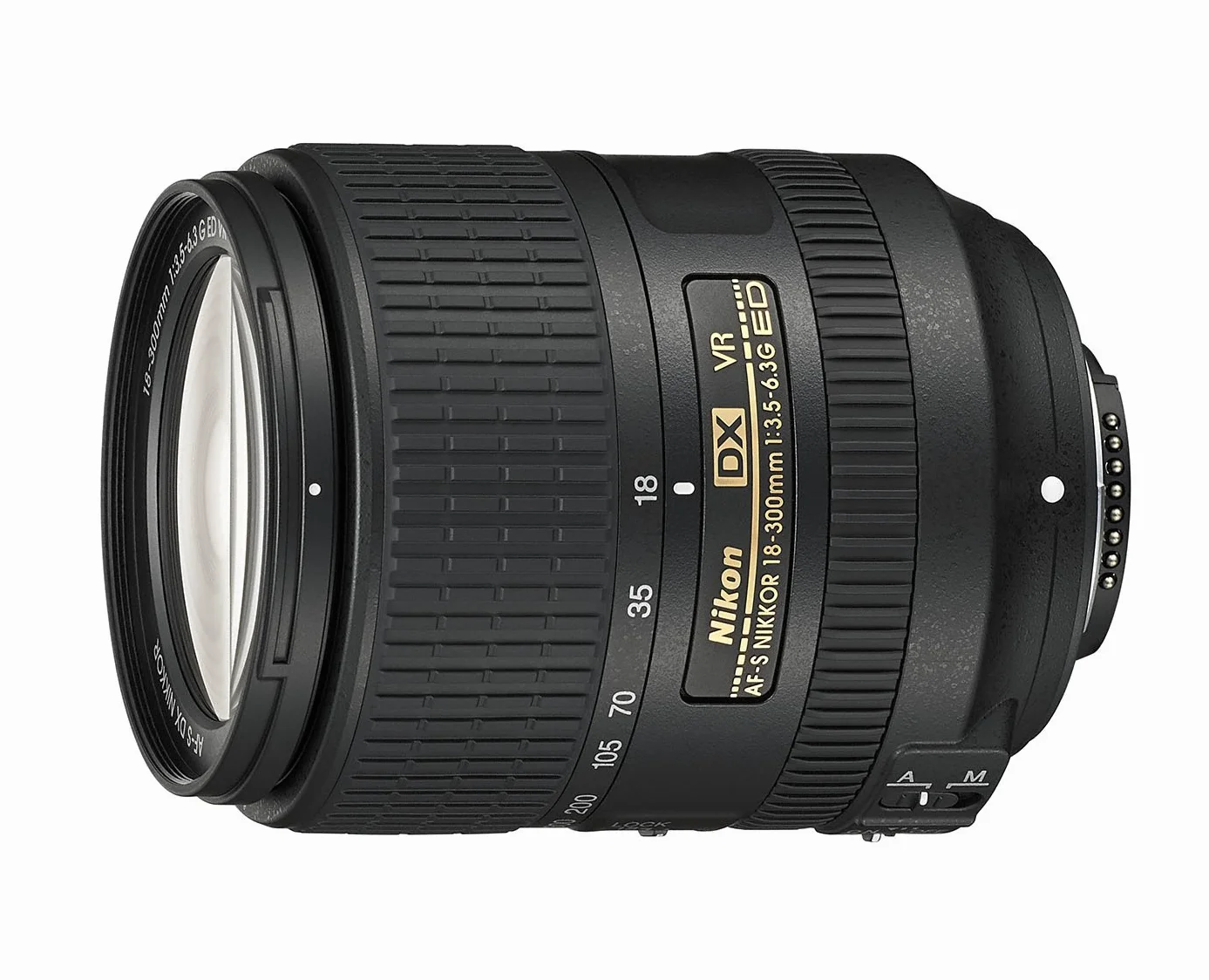Nikon AF-S DX Nikkor 18-300 mm f/3.5-6.3G i obiektyw VR, czarny, karta Nital Card: -