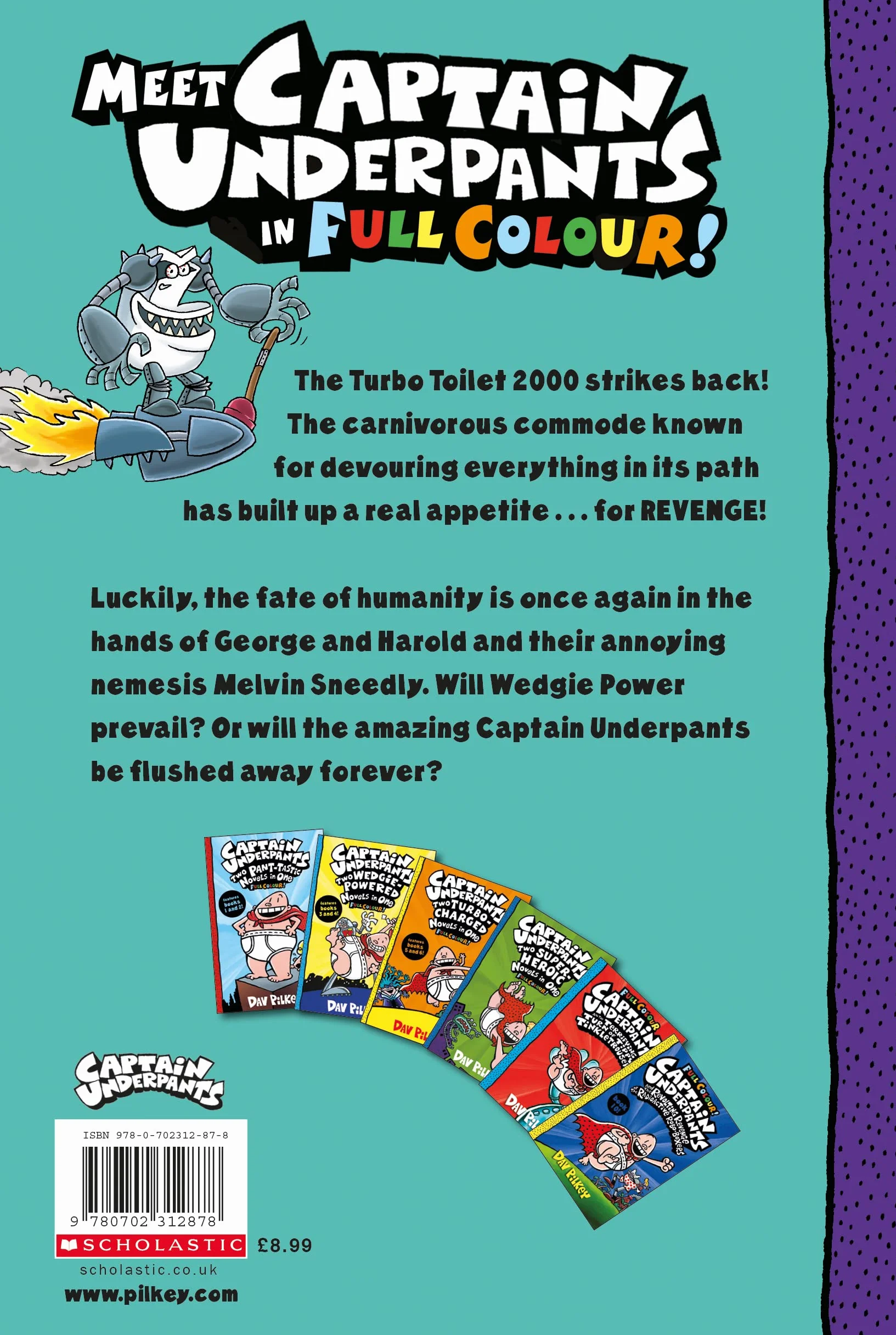 Captain Underpants and the Tyrannical Retaliation of the Turbo Toilet 2000 Full Colour: 11