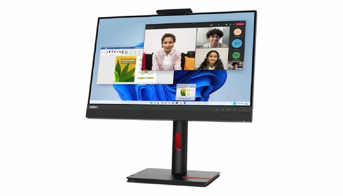 Lenovo ThinkCentre Tiny-in-One 24 LED Display 60,5 cm (23.8") 1920 x 1080 pikseli Full HD Czarny