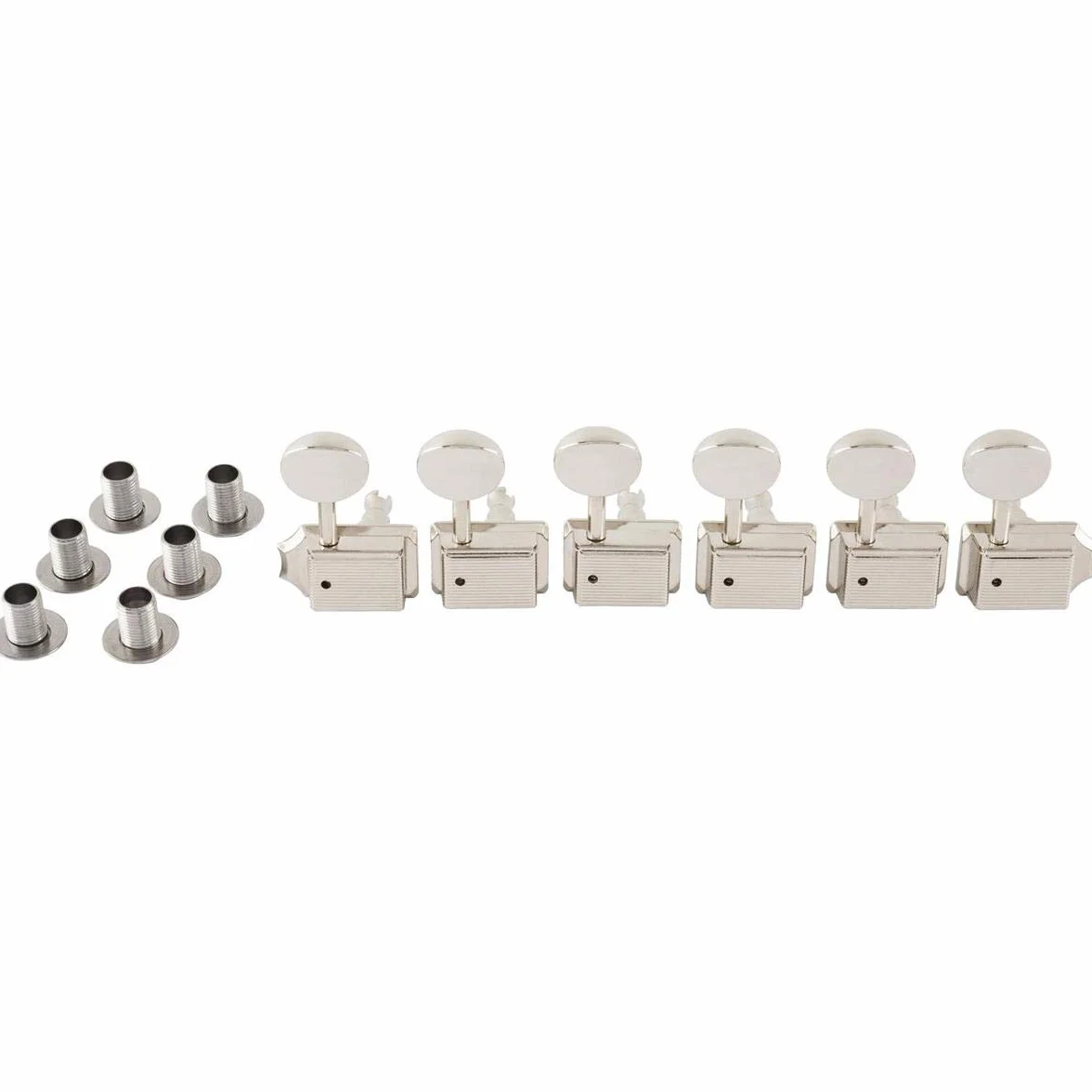 Fender® »CLASSICGEAR™ TUNING MACHINES« Mechanika do gitary elektrycznej | 6-lewy | współczynnik 18:1 | wykończenie: chrom