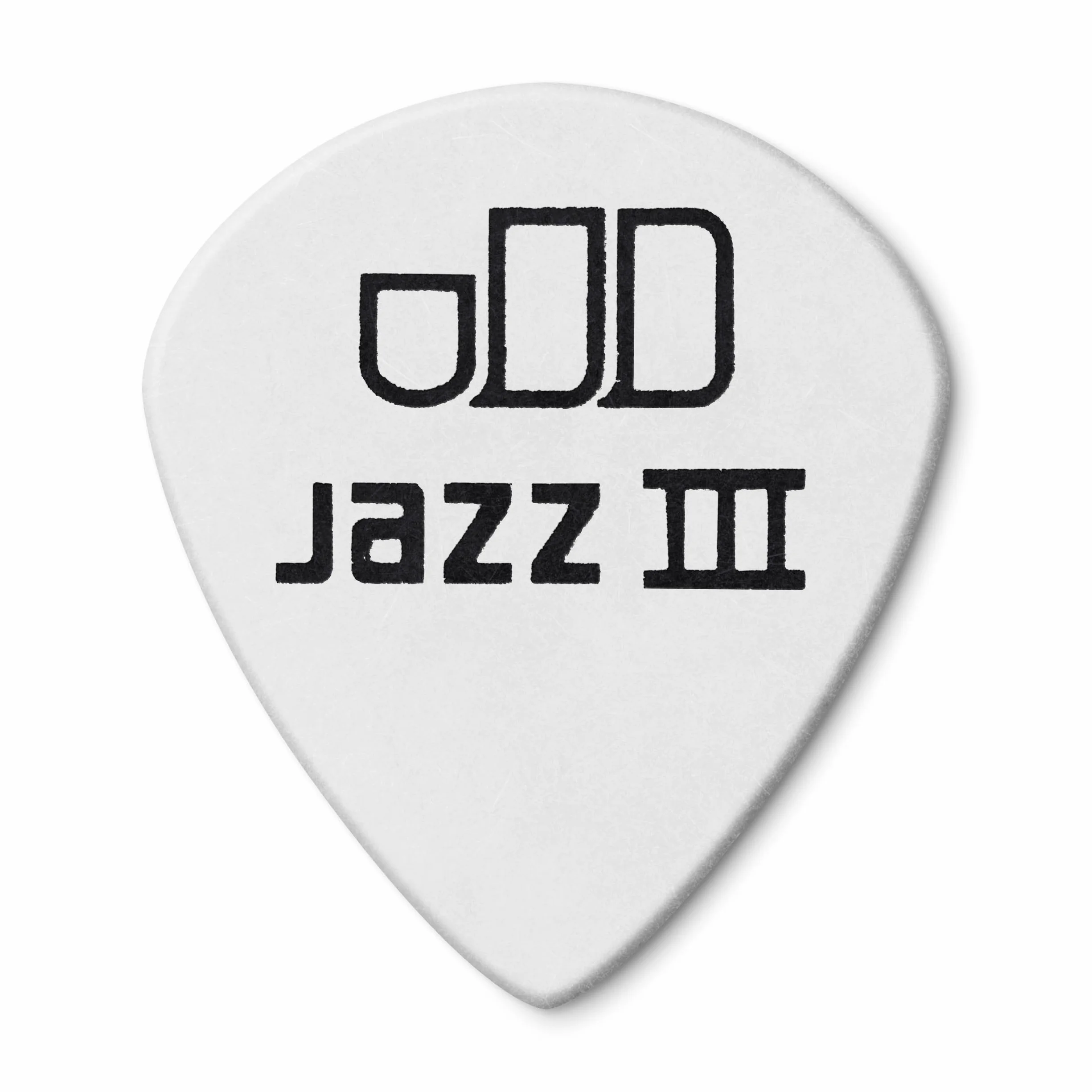 Jim Dunlop 478P 1 mm Tortex Jazz III kostka gitarowa - biała (12 sztuk)