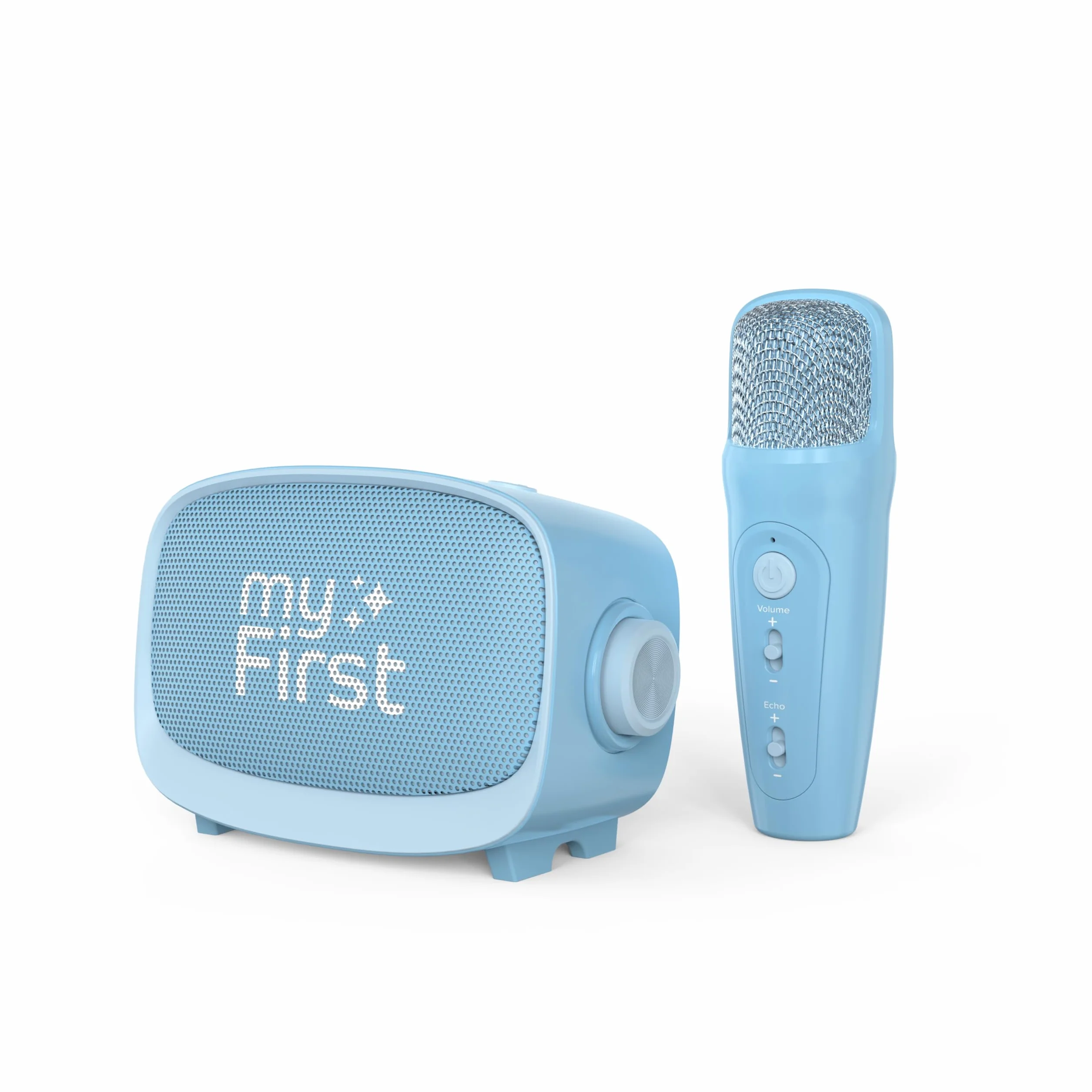 myFirst Voice 2 Przenośny Mikrofon Bluetooth Karaoke z Głośnikiem